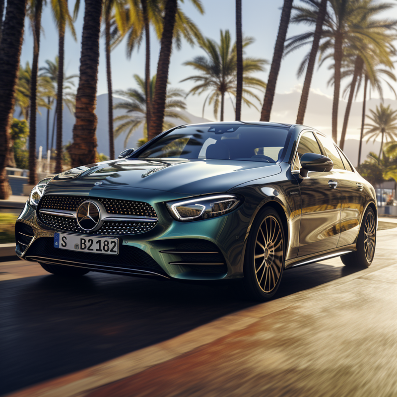 Elevate Your Mercedes-Benz E-Class W214 Sedan (2023-2024) Hybrid with Autowin's Premium Floor Mats