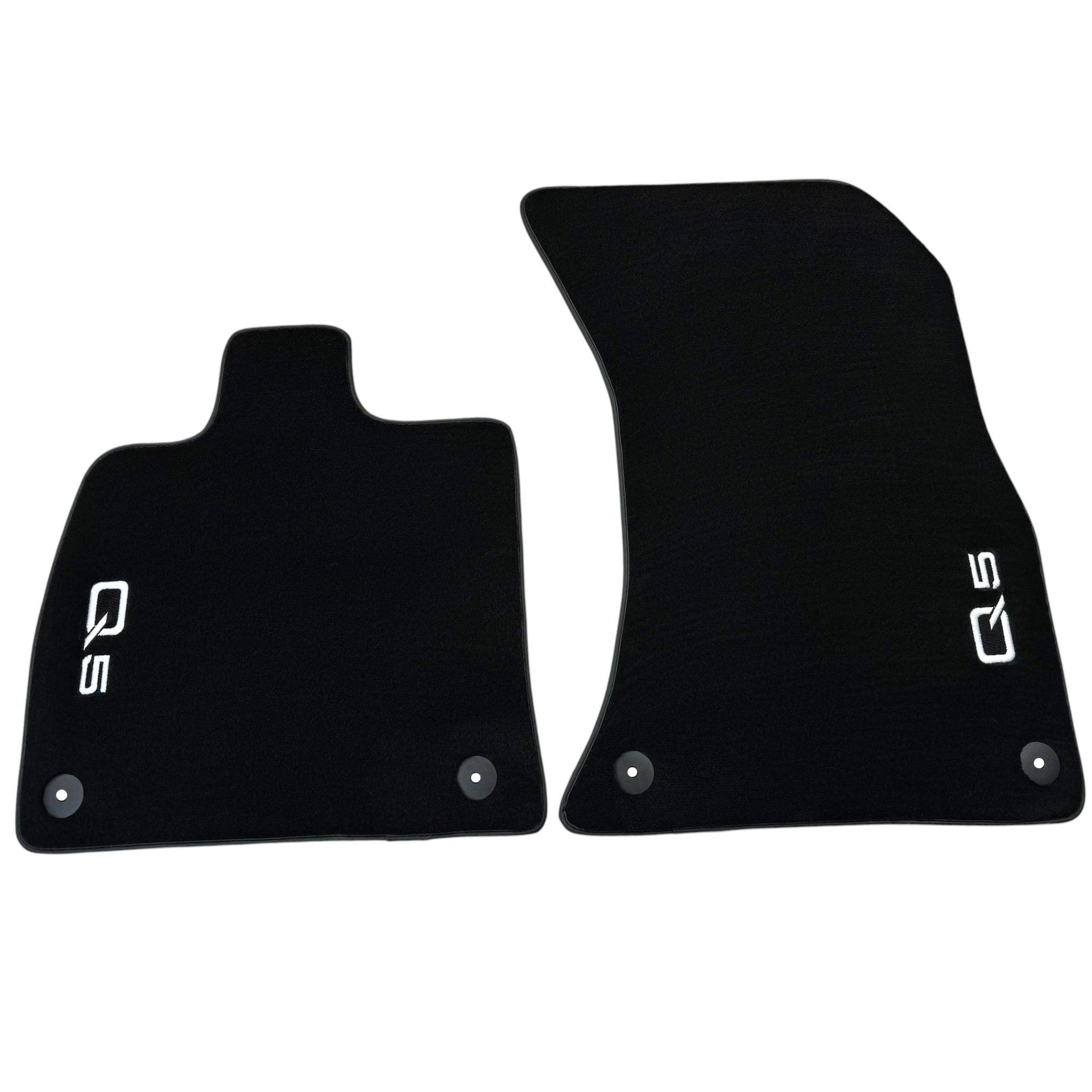 Black Floor Mats for Audi Q5 8R Hybrid (2008-2017) - AutoWin