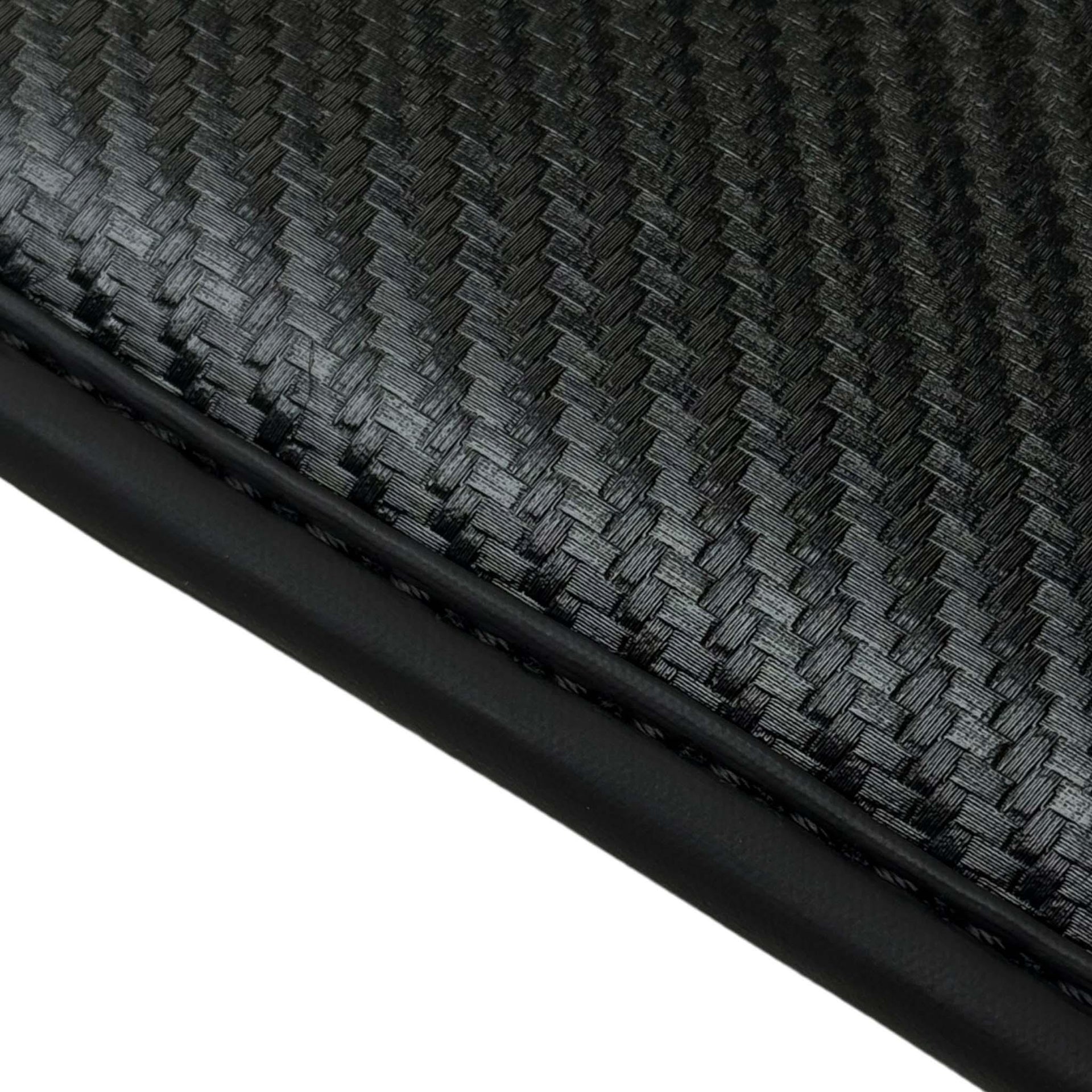 Black Floor Mats for Audi Q8 e-tron Sportback (2023-2025) with Carbon | ER56 Performance - AutoWin