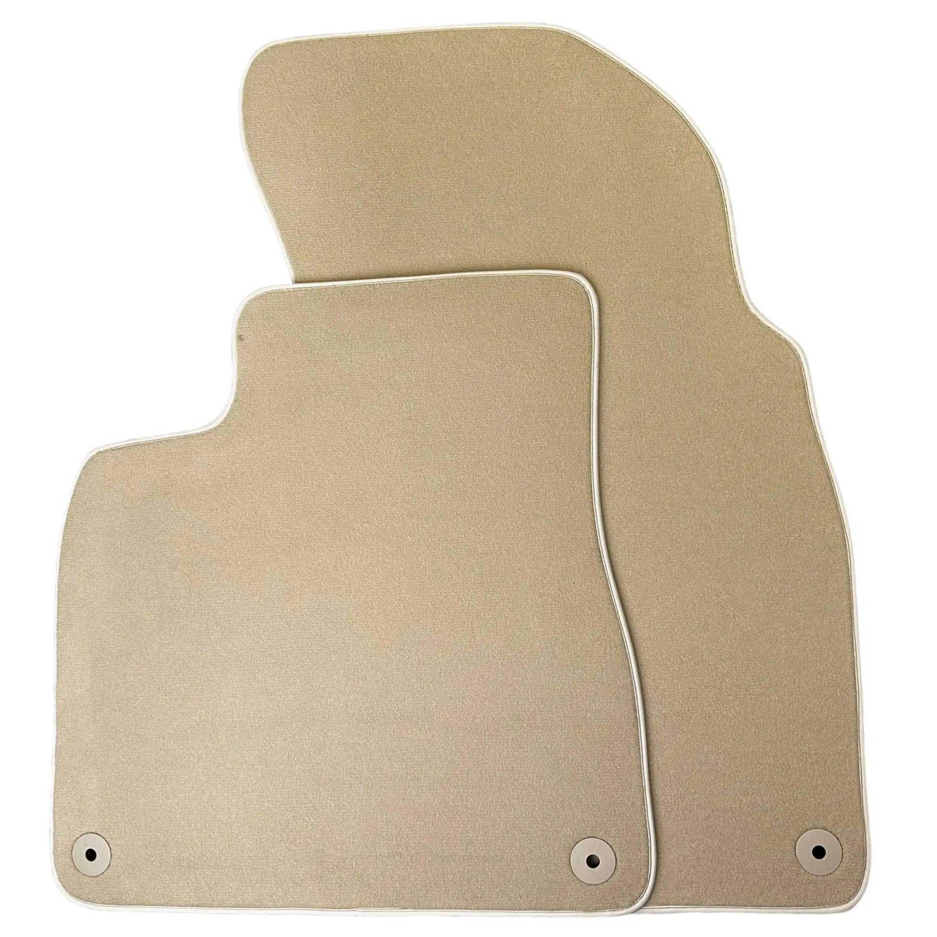 Beige Floor Mats For Bentley Flying Spur (2005-2013) - AutoWin