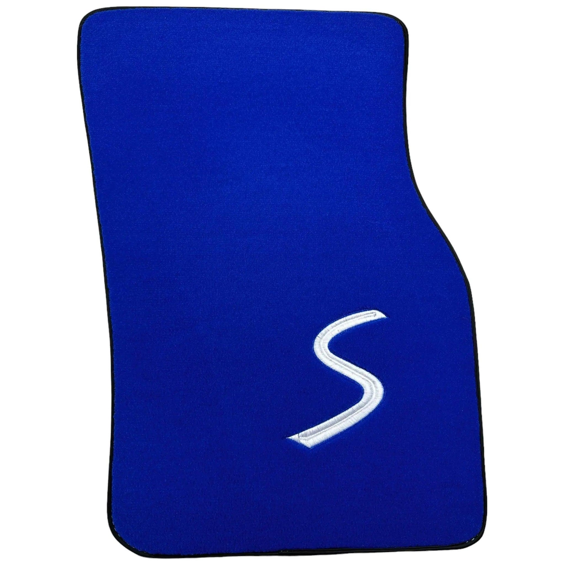 Blue Floor Mats for Mini Clubman R55 (2007-2015) - AutoWin