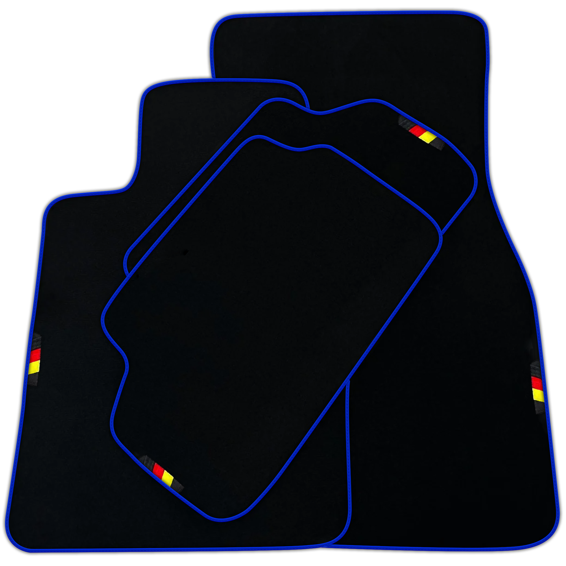 Black Floor Mats For BMW 3 Series G20 Germany Edition | Various Trim Colors