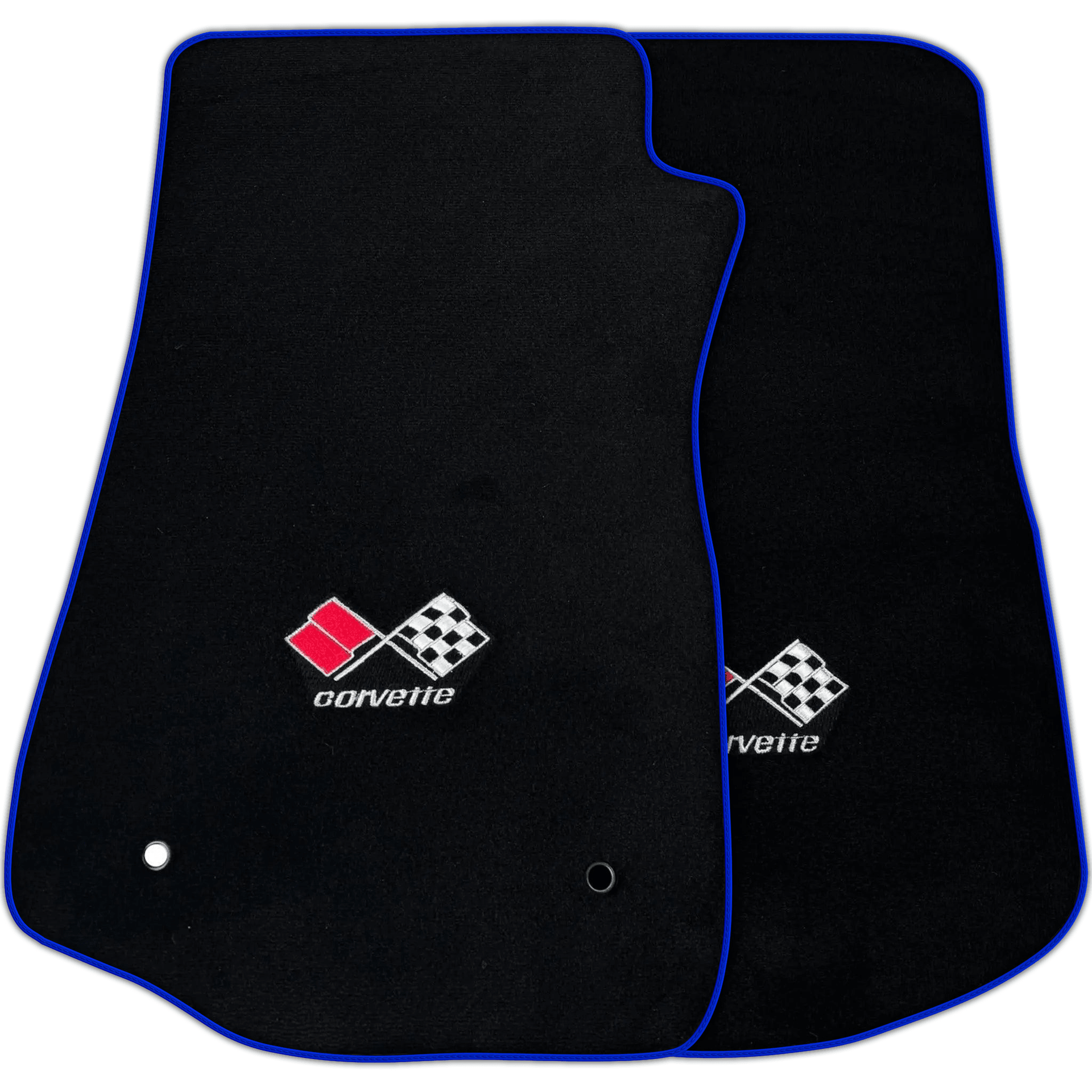 Black Floor Mats for Chevrolet Corvette C3 (1968-1982) | Various Trim Colors
