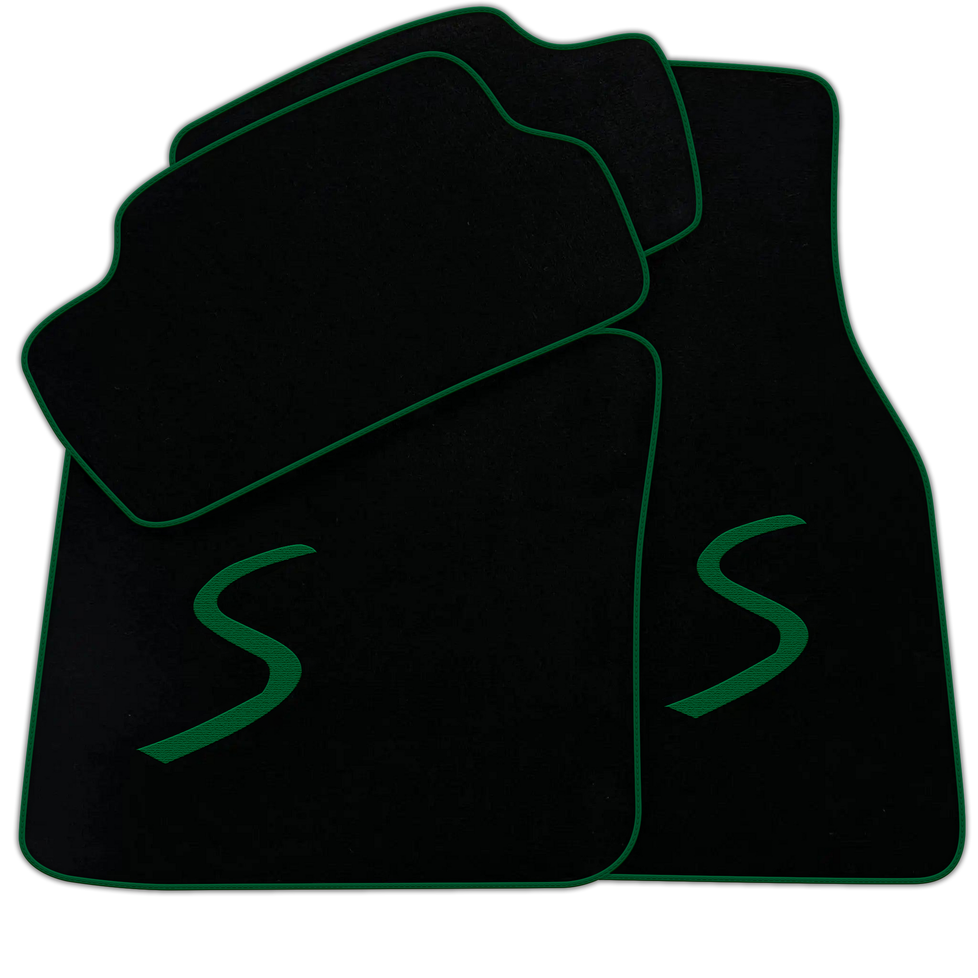 Black Floor Mats for Mini Cooper / One R53 (2001-2007) Cooper S