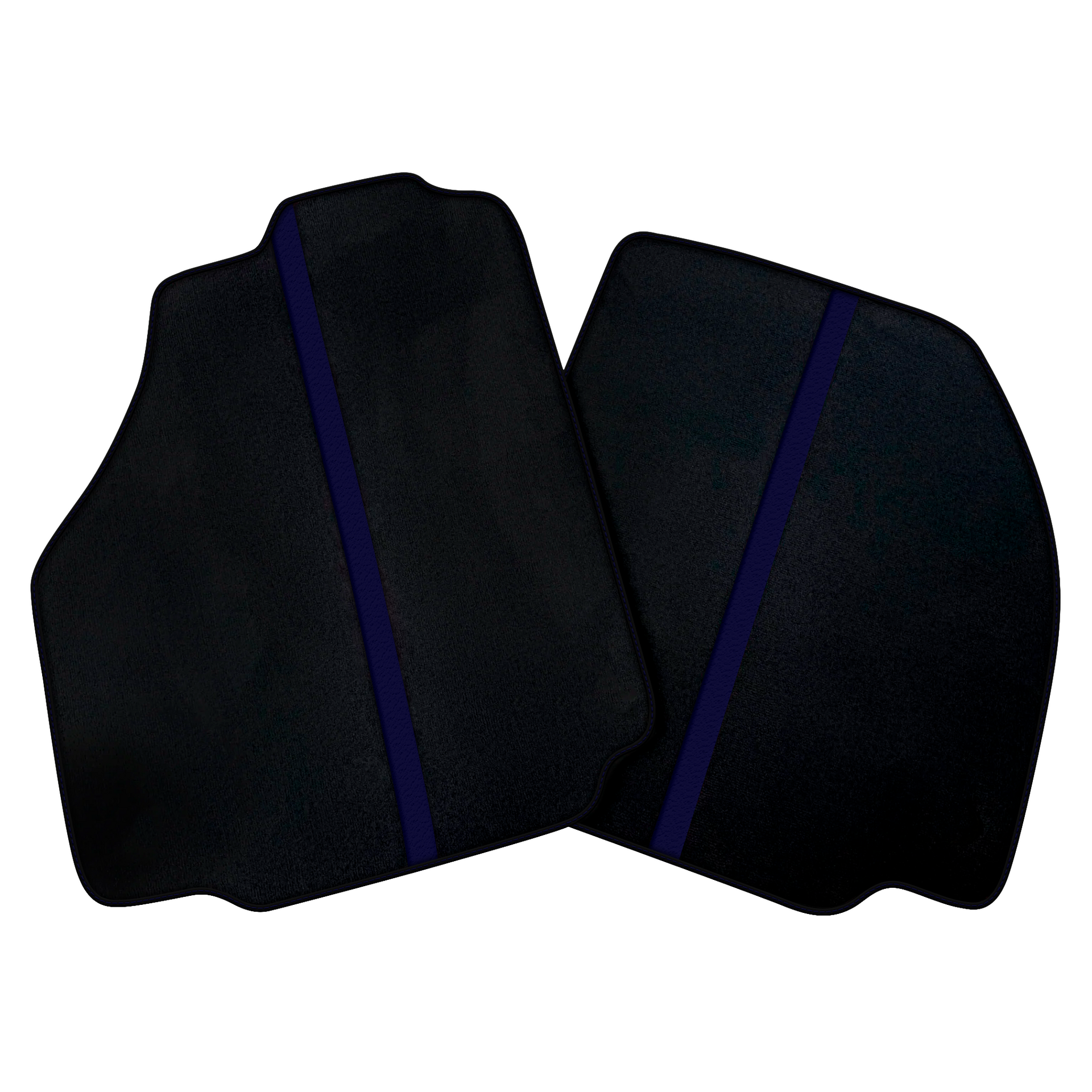 Black Car Floor Mats with Leather Line for Ferrari 458 Spider (2012-2015) | Various Colors