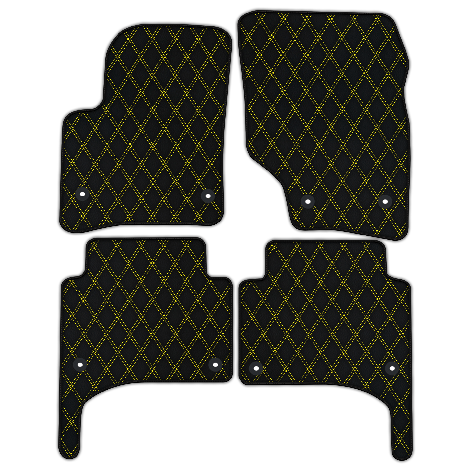 Customizable Leather Floor Mats for Porsche Cayenne (2010-2018)