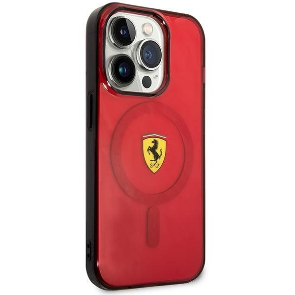 Ferrari Translucent MagSafe Hardcase for iPhone 14 Pro 6.1" - AutoWin