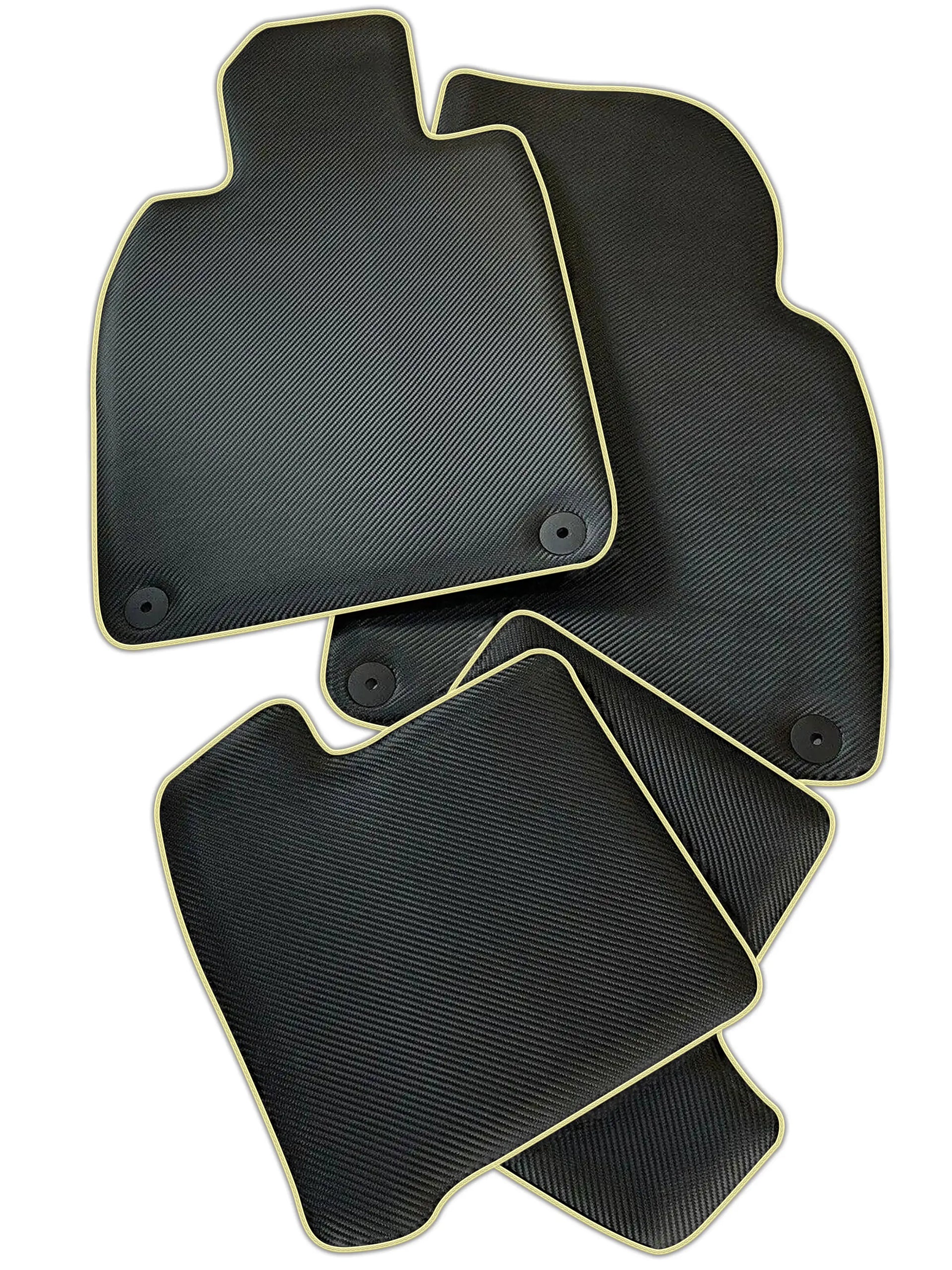 Floor Mats for Porsche Macan Carbon Fiber Carpets AutoWin