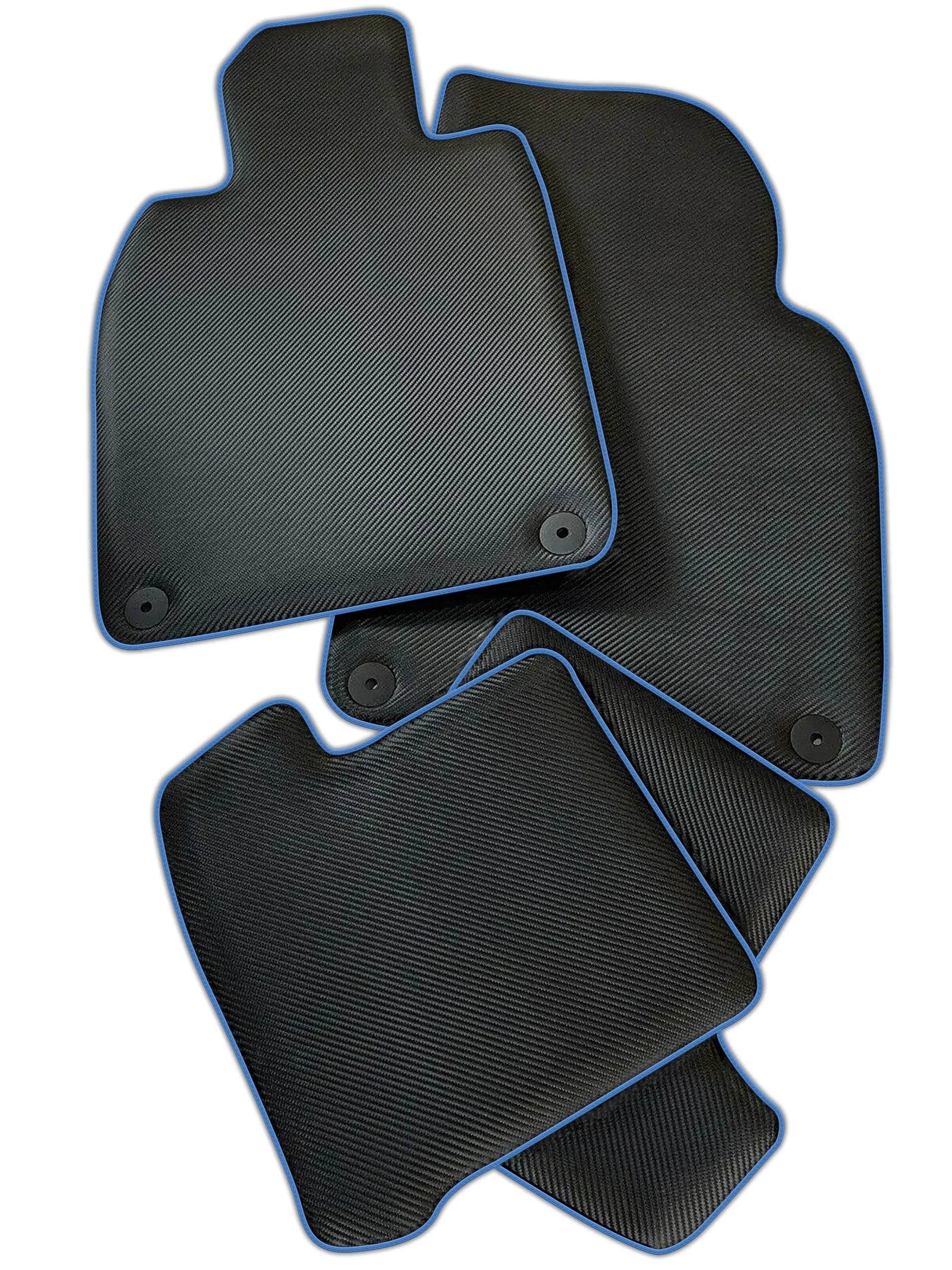 Floor Mats for Porsche Macan Carbon Fiber Carpets AutoWin