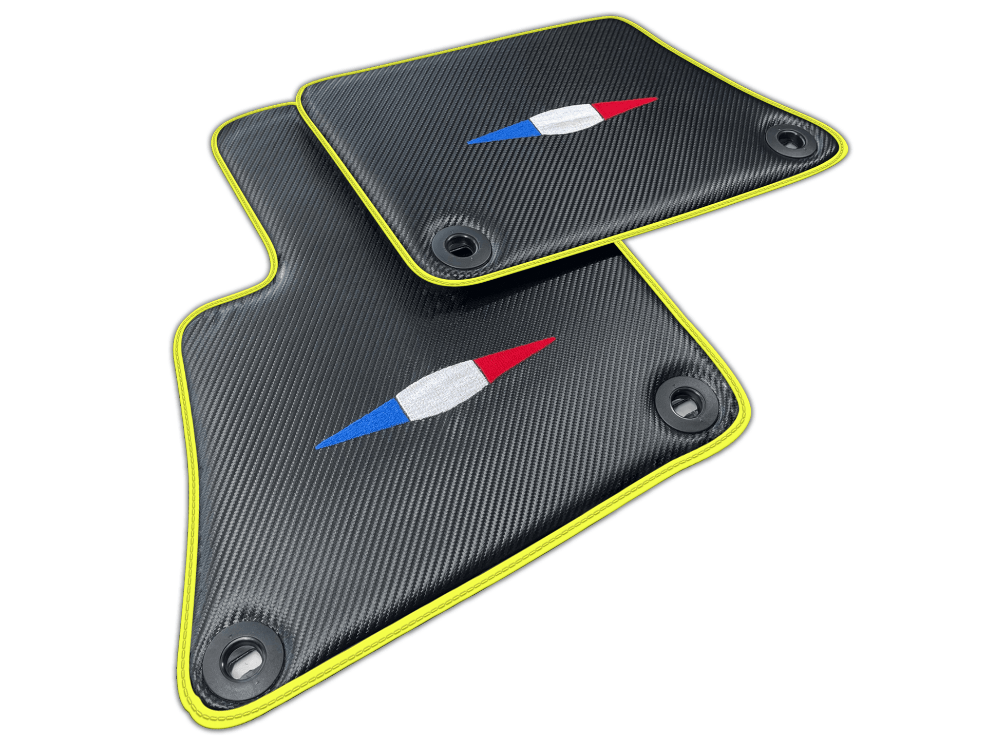 Carbon Fiber Floor Mats for Bugatti Veyron | Various Trim Colors