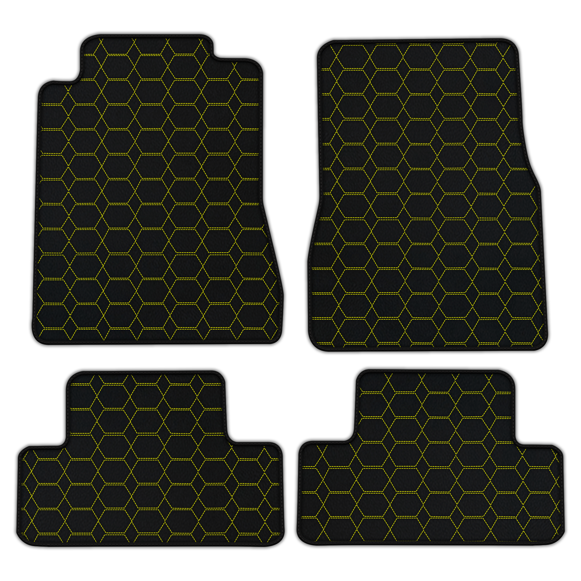 Customizable Leather Floor Mats for Ford Mustang V (2011-2014)
