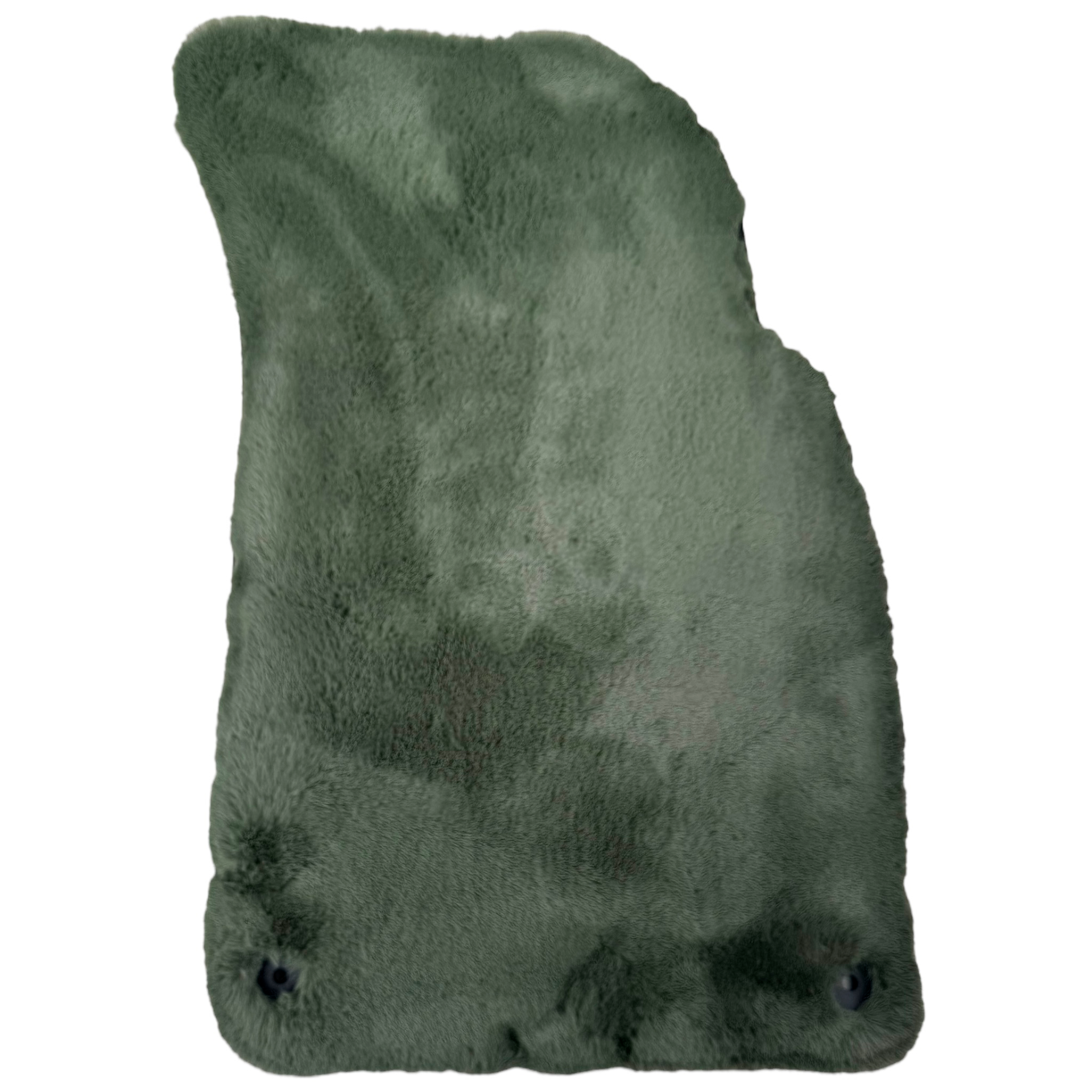 Genuine Light Green Sheepskin Floor Mats Bentley Arnage Green Label (1998-2009)