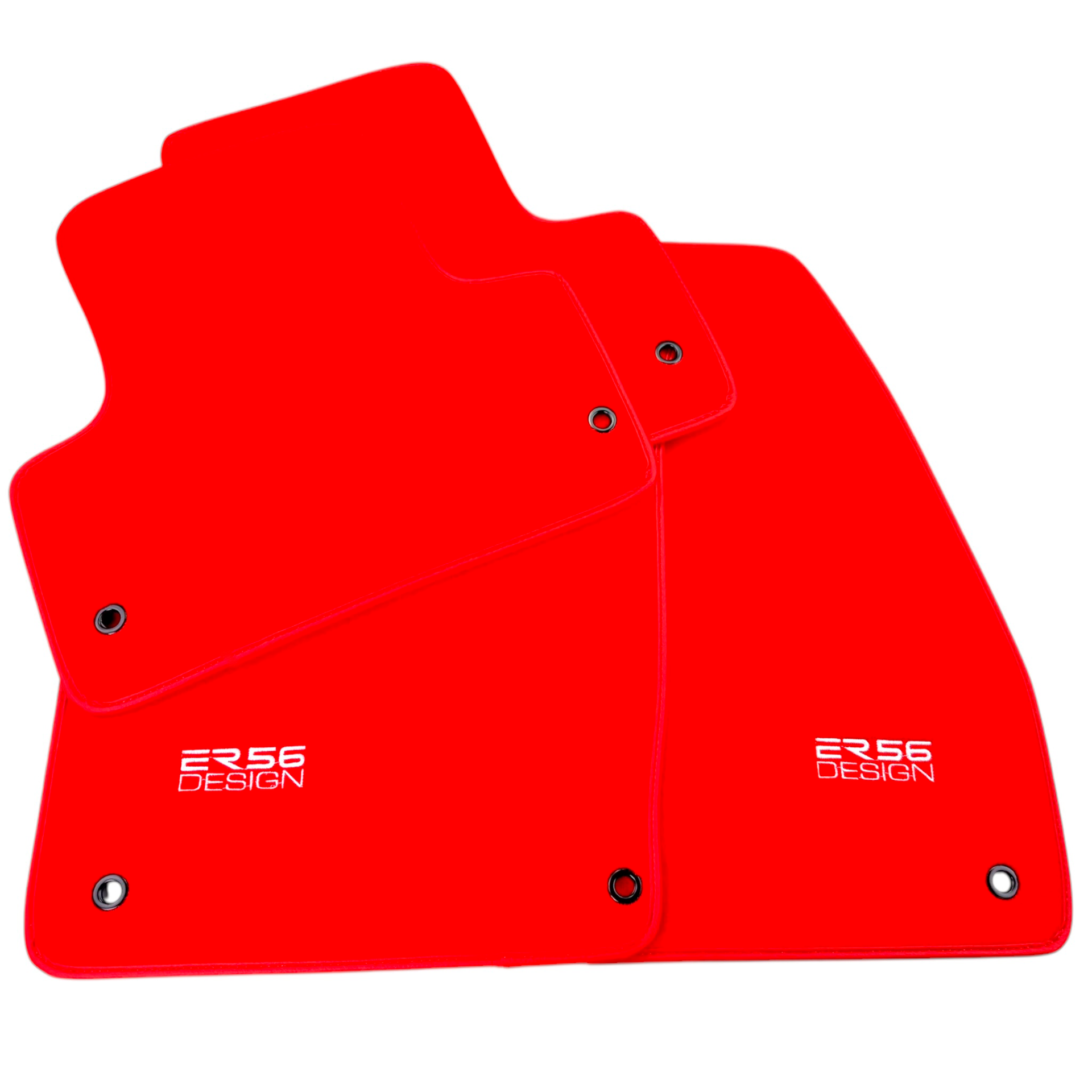 Red Floor Mats for Chevrolet Lumina Coupe (1990-1994) by ER56 Design