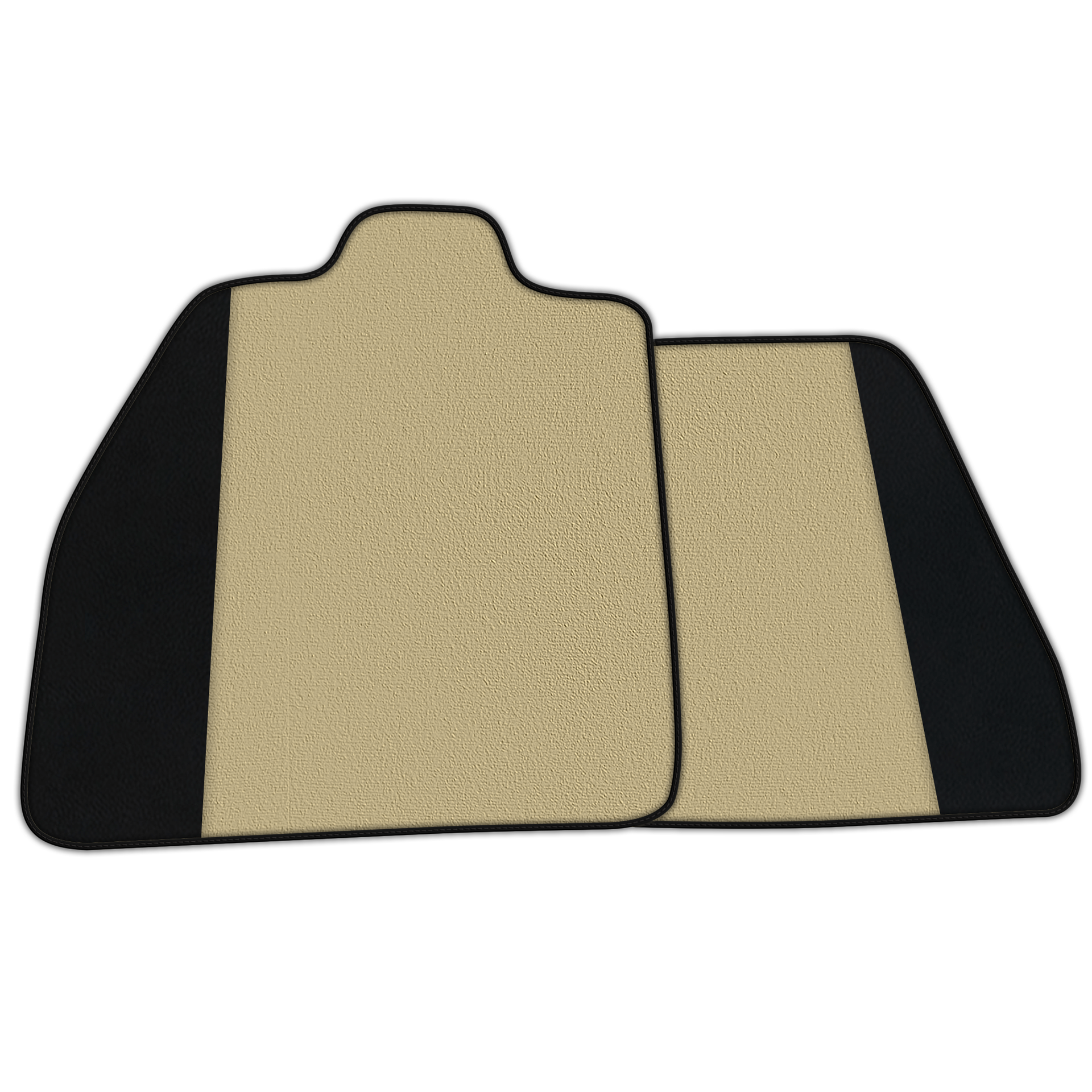 Customizable Floor Mats From Carpet With Leather for Maserati MC20 (2020-2023)