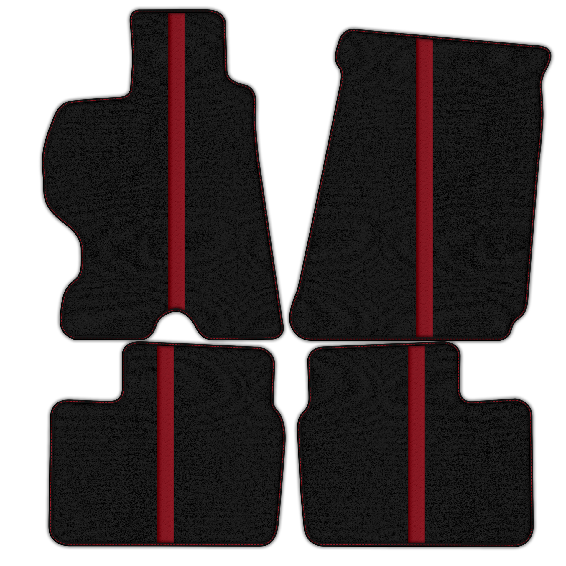 Premium Black Floor Mats for Ferrari F12 Berlinetta (2012-2022)
