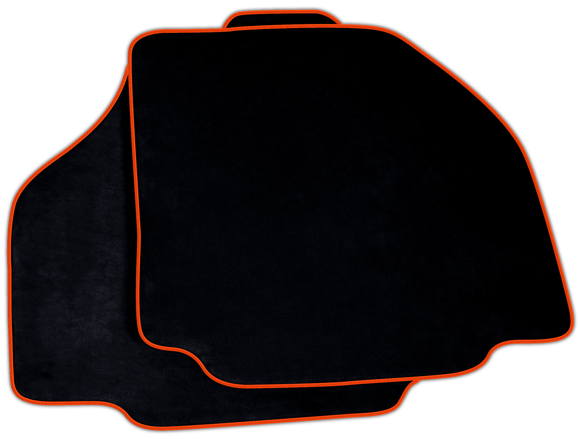 Black Alcantara Floor Mats for Ferrari 458 Speciale (2012-2015) | Various Trim Colors