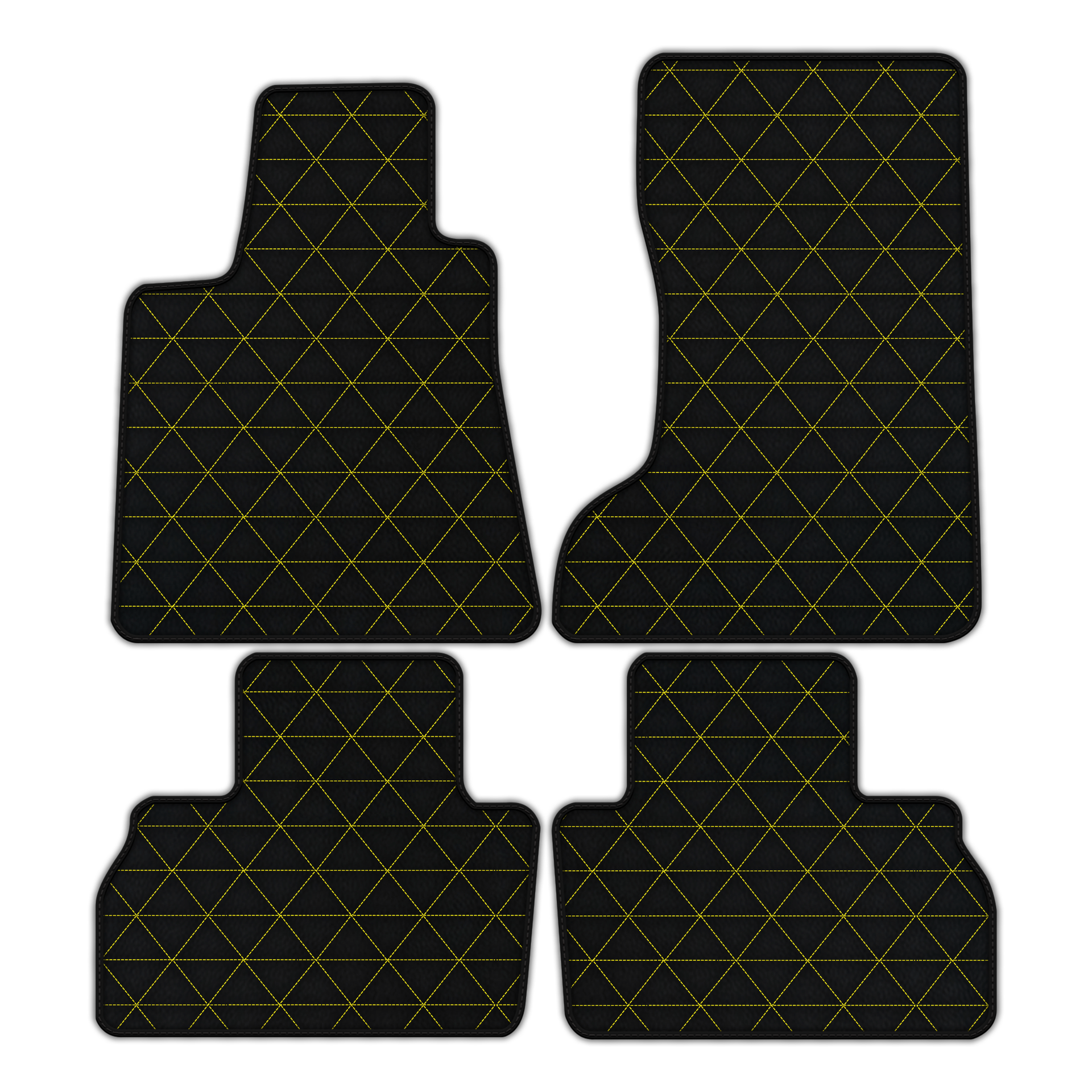 Customizable Leather Floor Mats for Maserati Levante (2017-2023)