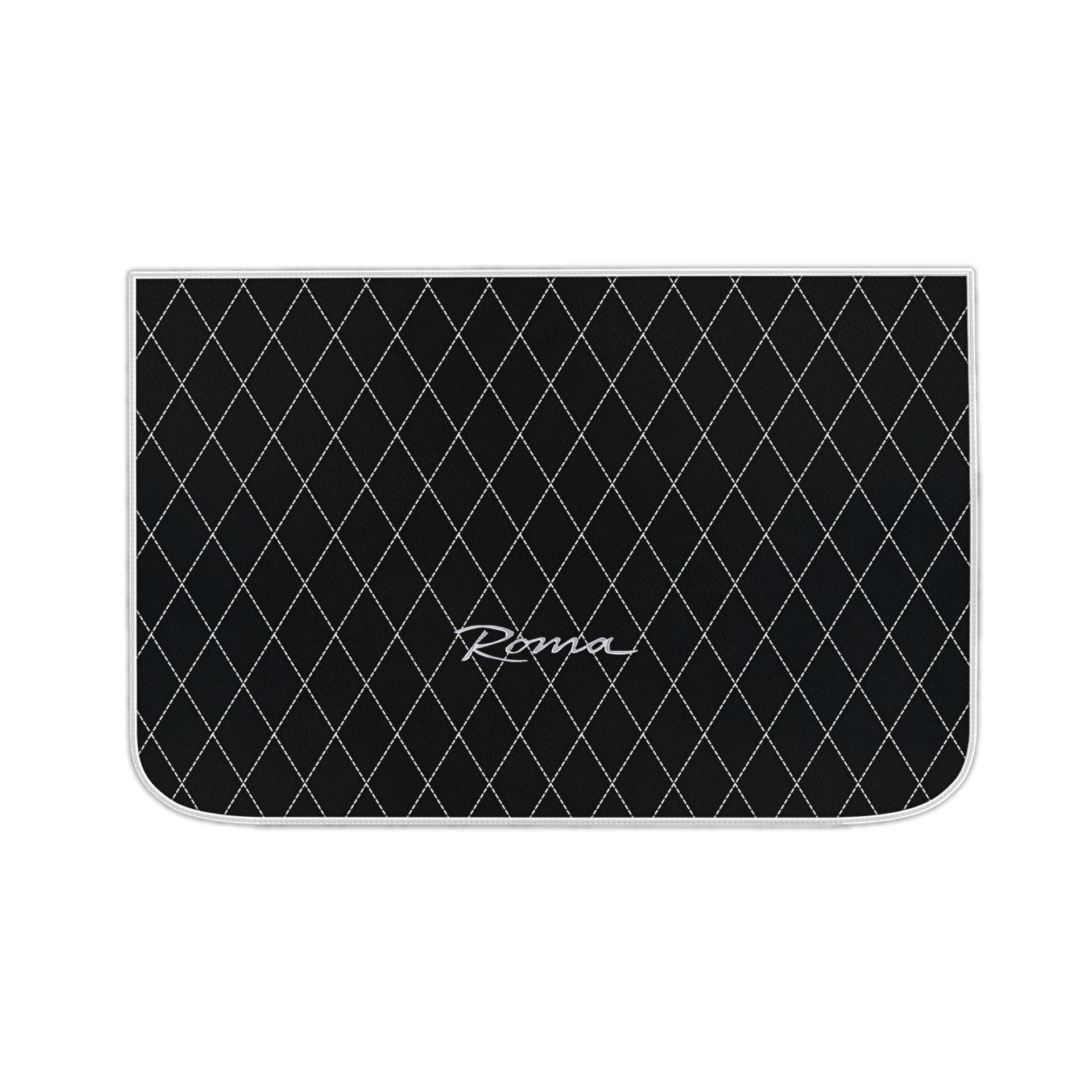 Premium Black Leather Floor Mats for Ferrari Portofino (2018-2023)