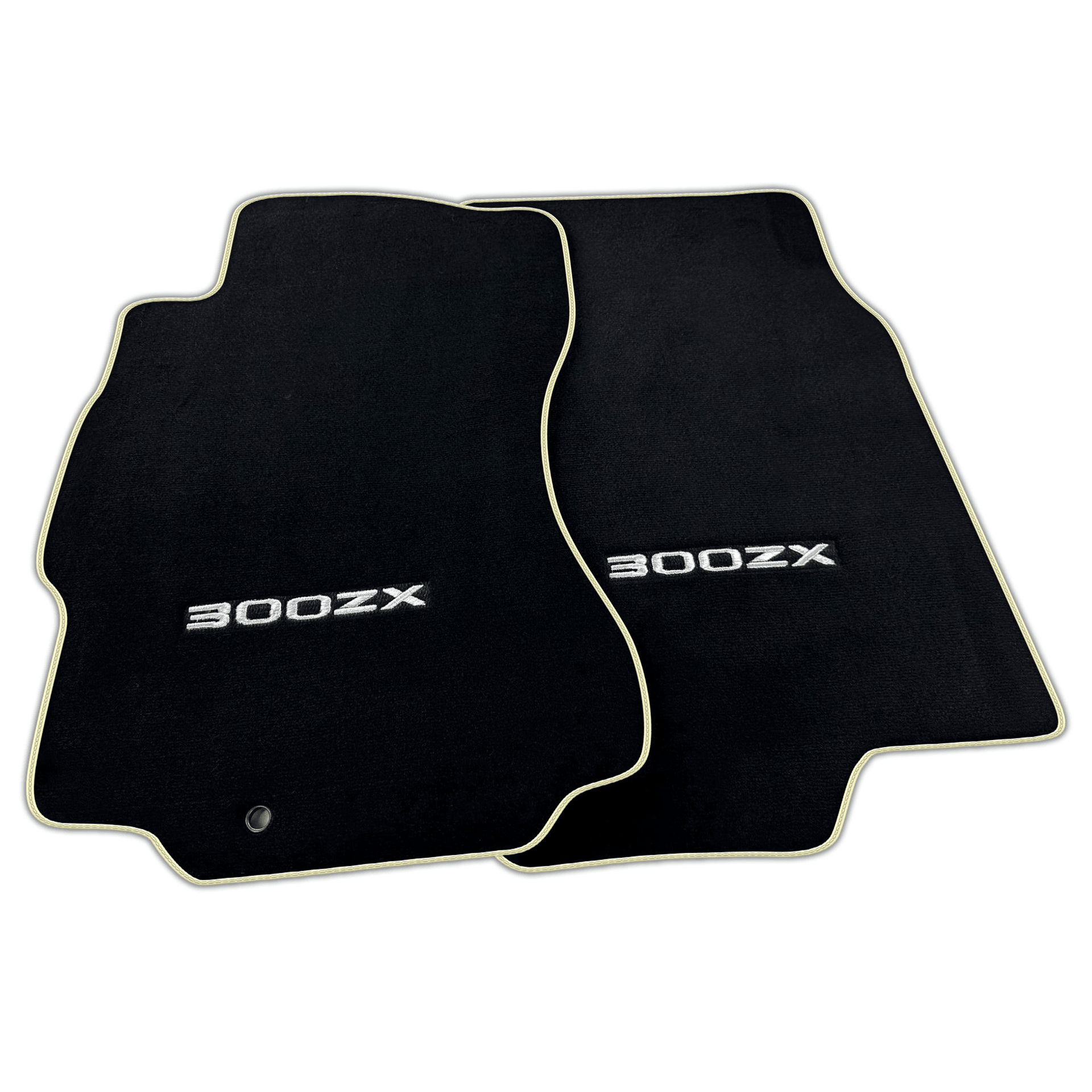 Black Floor Mats for Nissan 300ZX (1990-2000) | Various Trim Colors