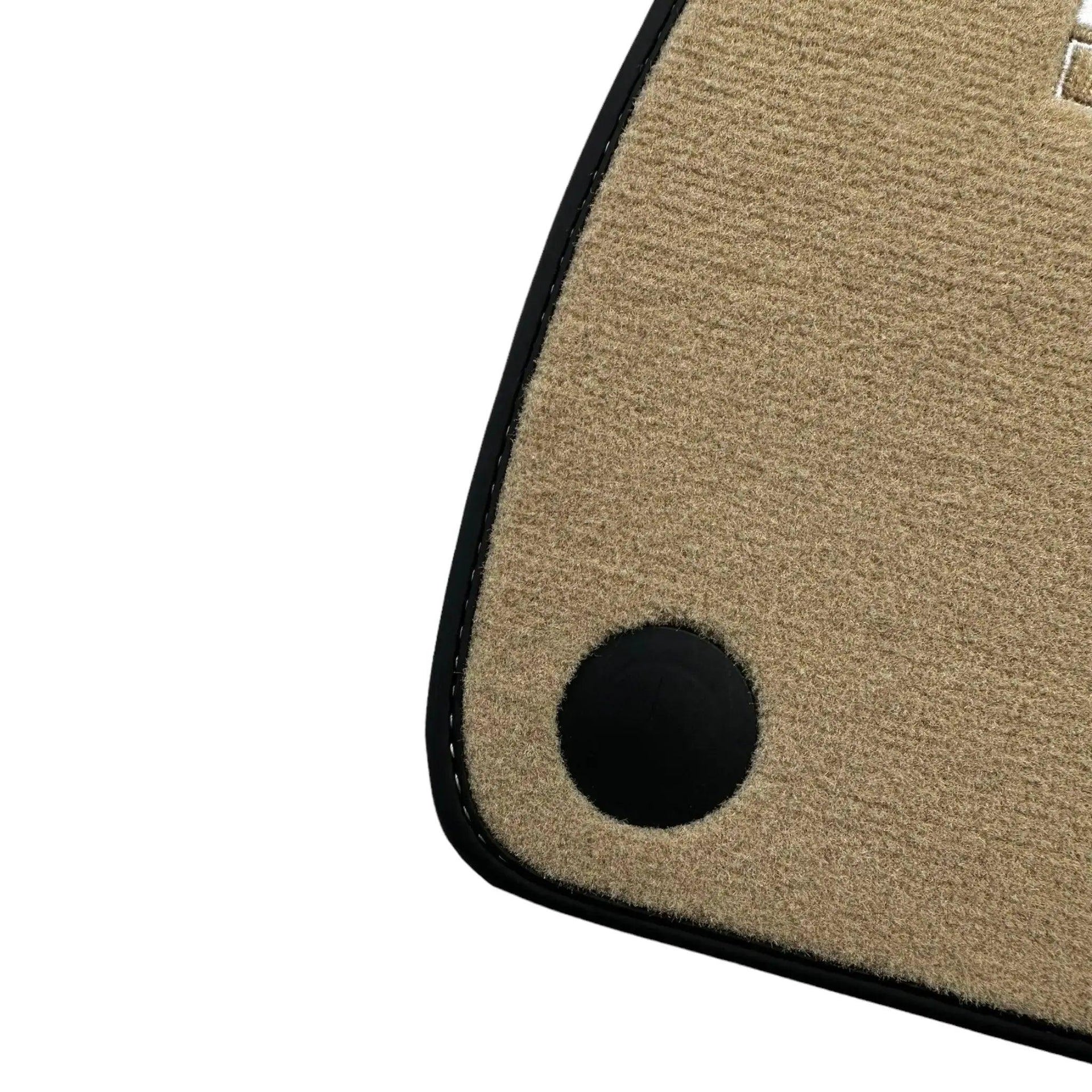Beige Floor Mats For Mercedes-Benz SLK R170 (1998-2000) - AutoWin