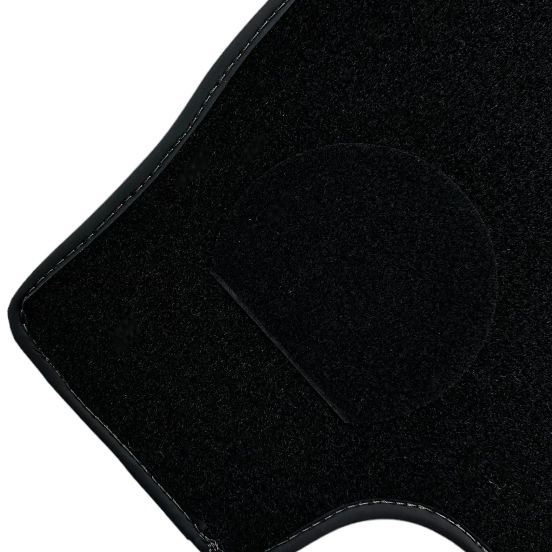 Black Floor Mats for BMW i8 3 Color Stripes Tailored Set Perfect Fit - AutoWin