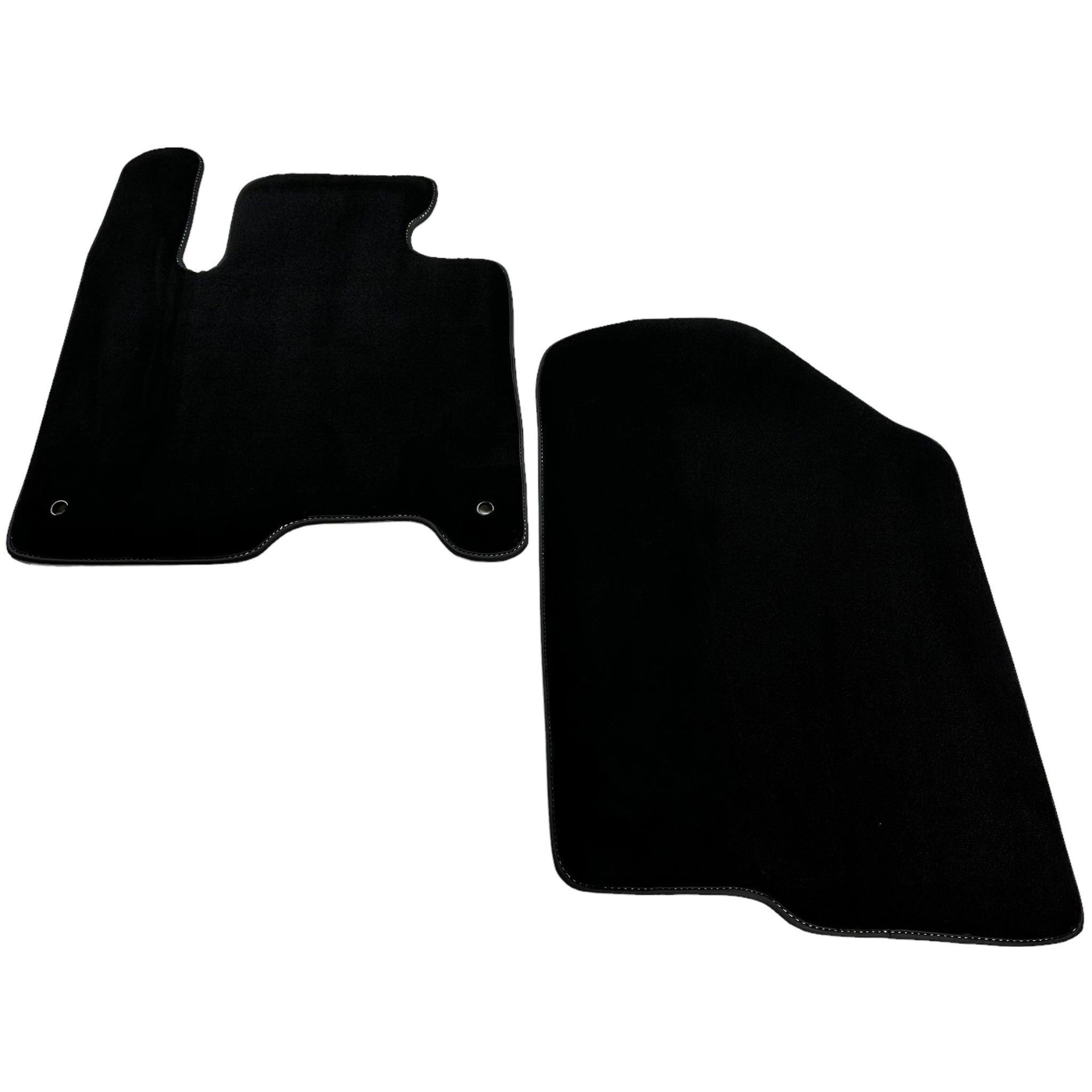 Black Floor Mats for Kia Picanto (2020-2024) - AutoWin