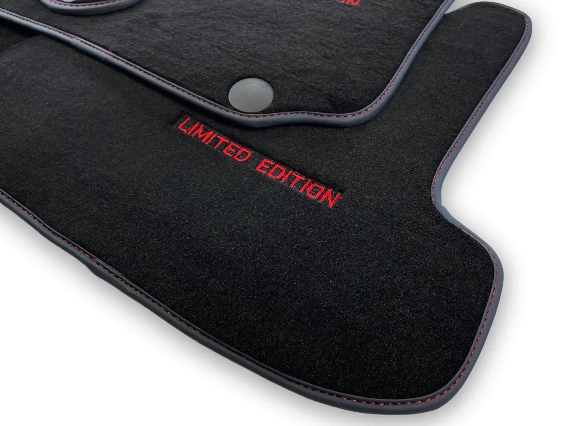 Black Floor Mats For Mercedes Benz EQC-Class N293 (2019-2023) | Limited Edition - AutoWin