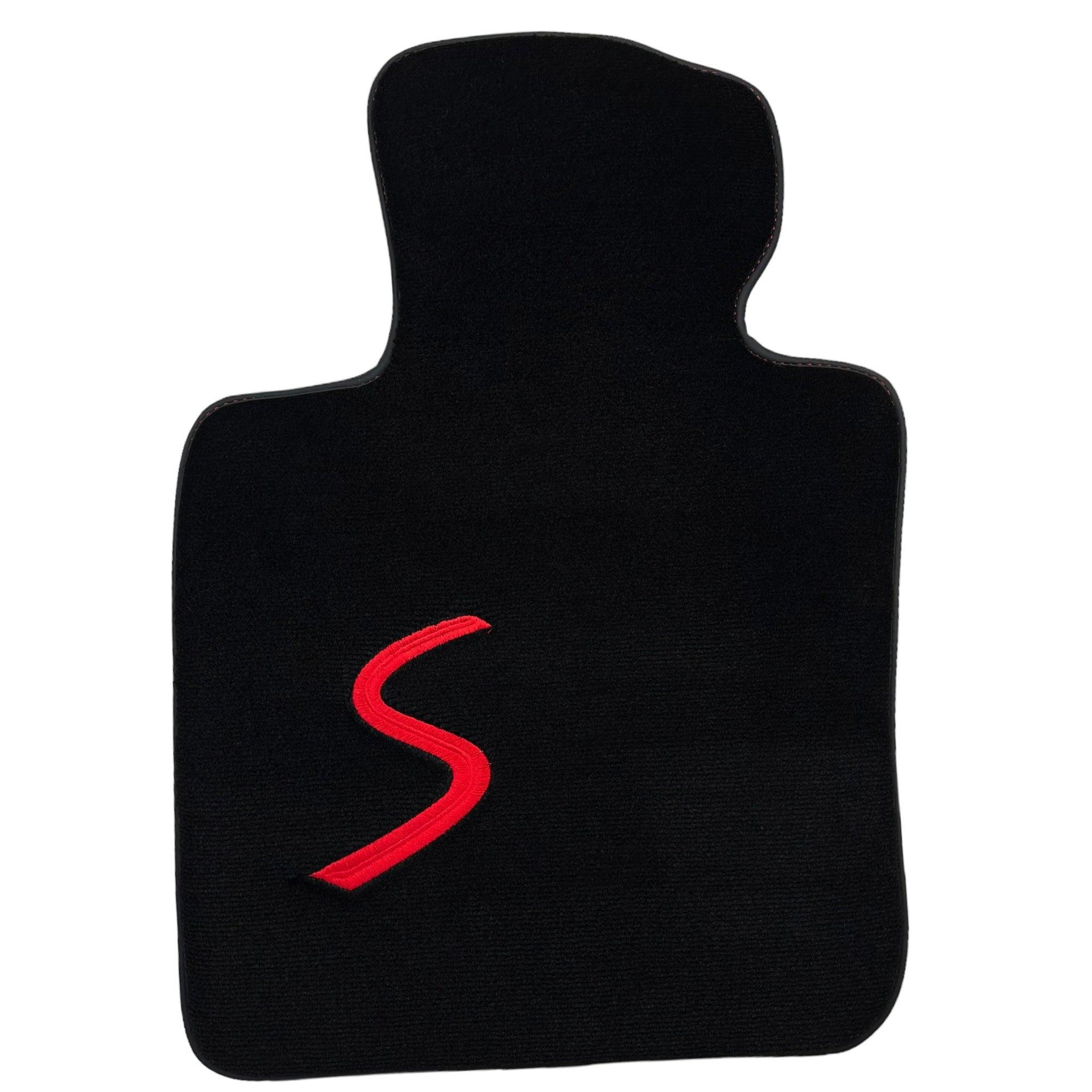 Black Floor Mats for Mini Cabrio R52 Convertible (2004-2009) - AutoWin