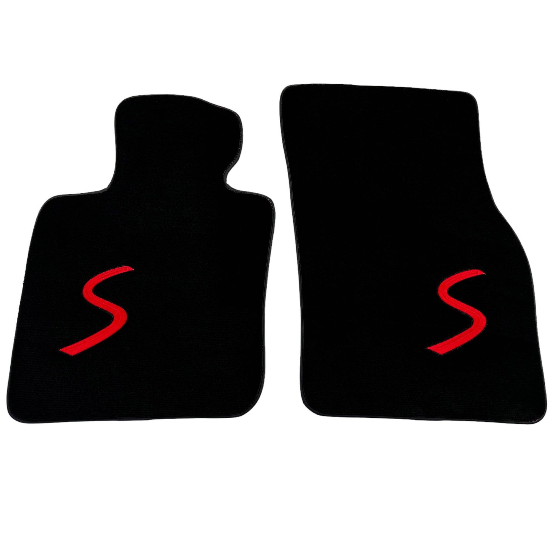 Black Floor Mats for Mini Clubman R55 (2007-2015) - AutoWin