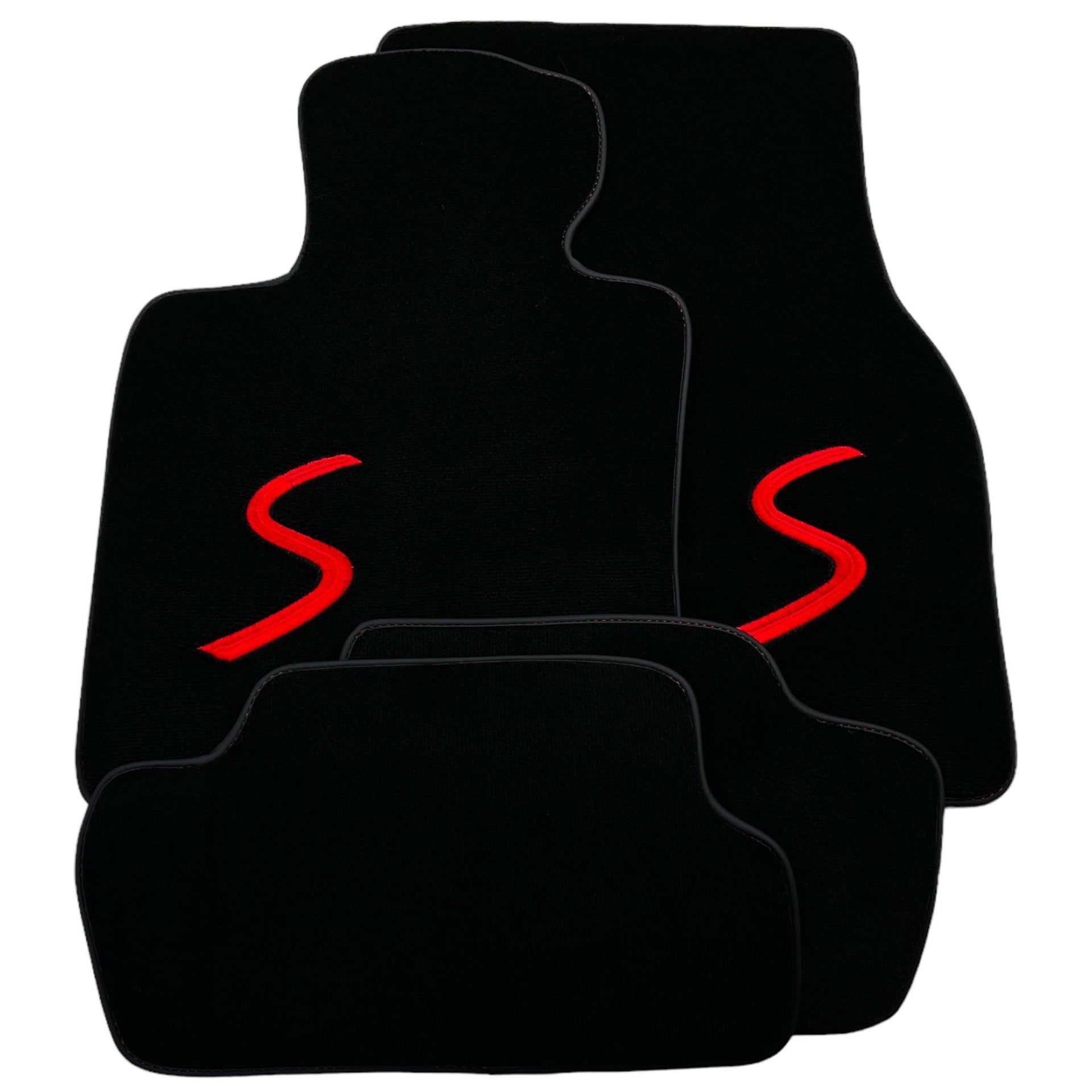 Black Floor Mats for Mini Countryman R60 (2010-2017) - AutoWin
