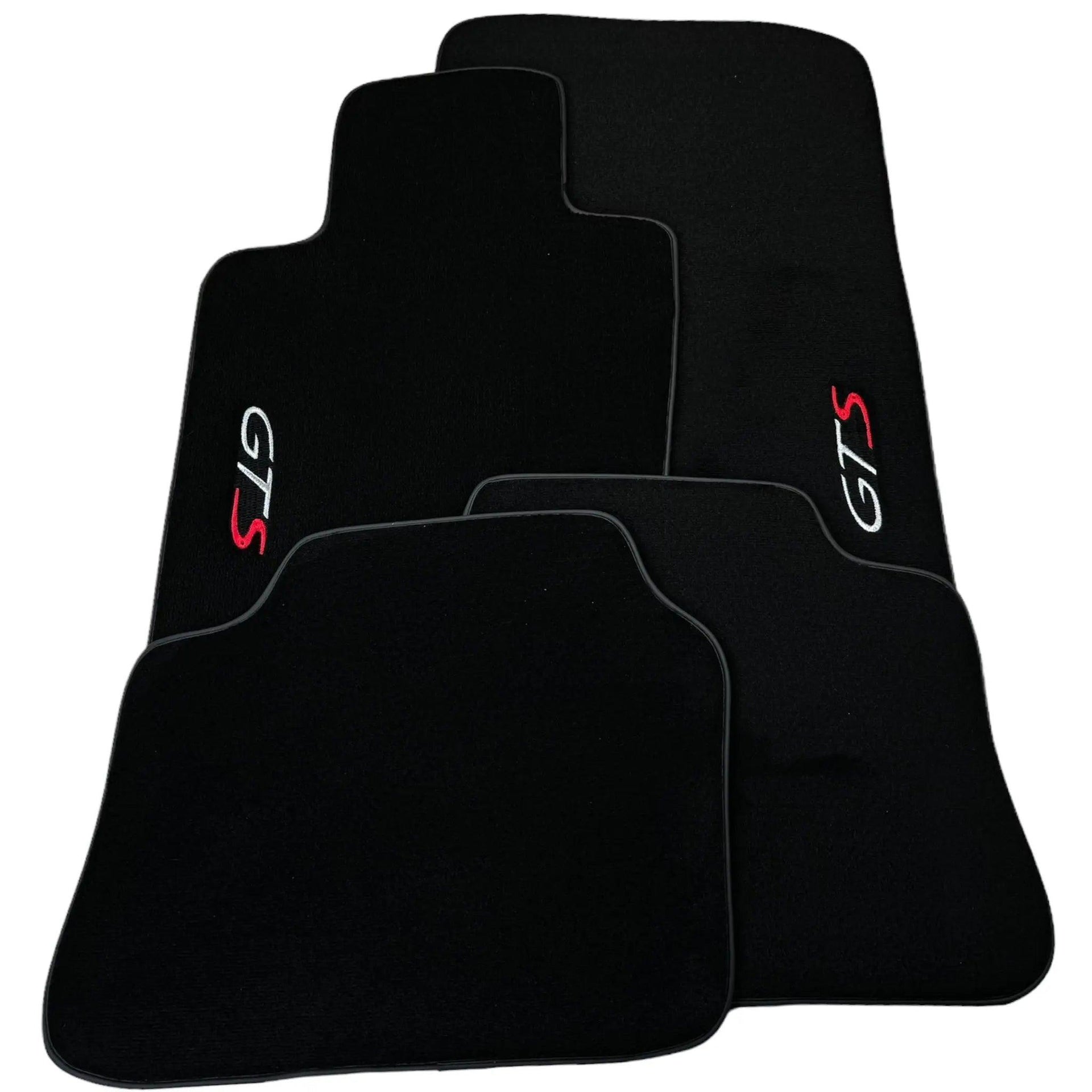 Black Floor Mats for Porsche Macan GTS (2014-2023) - AutoWin