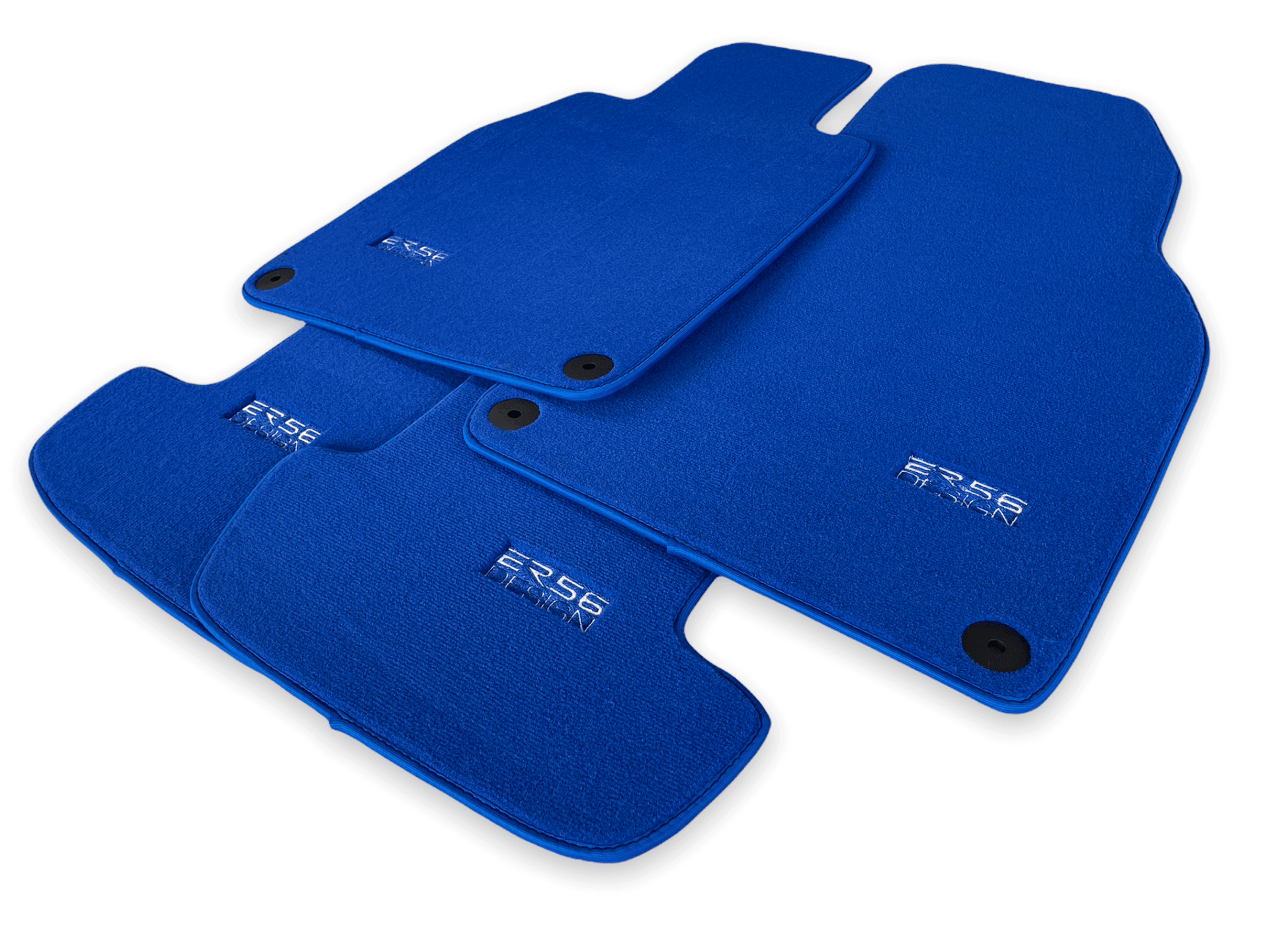 Blue Floor Mats for Porsche Cayenne (2010-2018) | ER56 Design - AutoWin