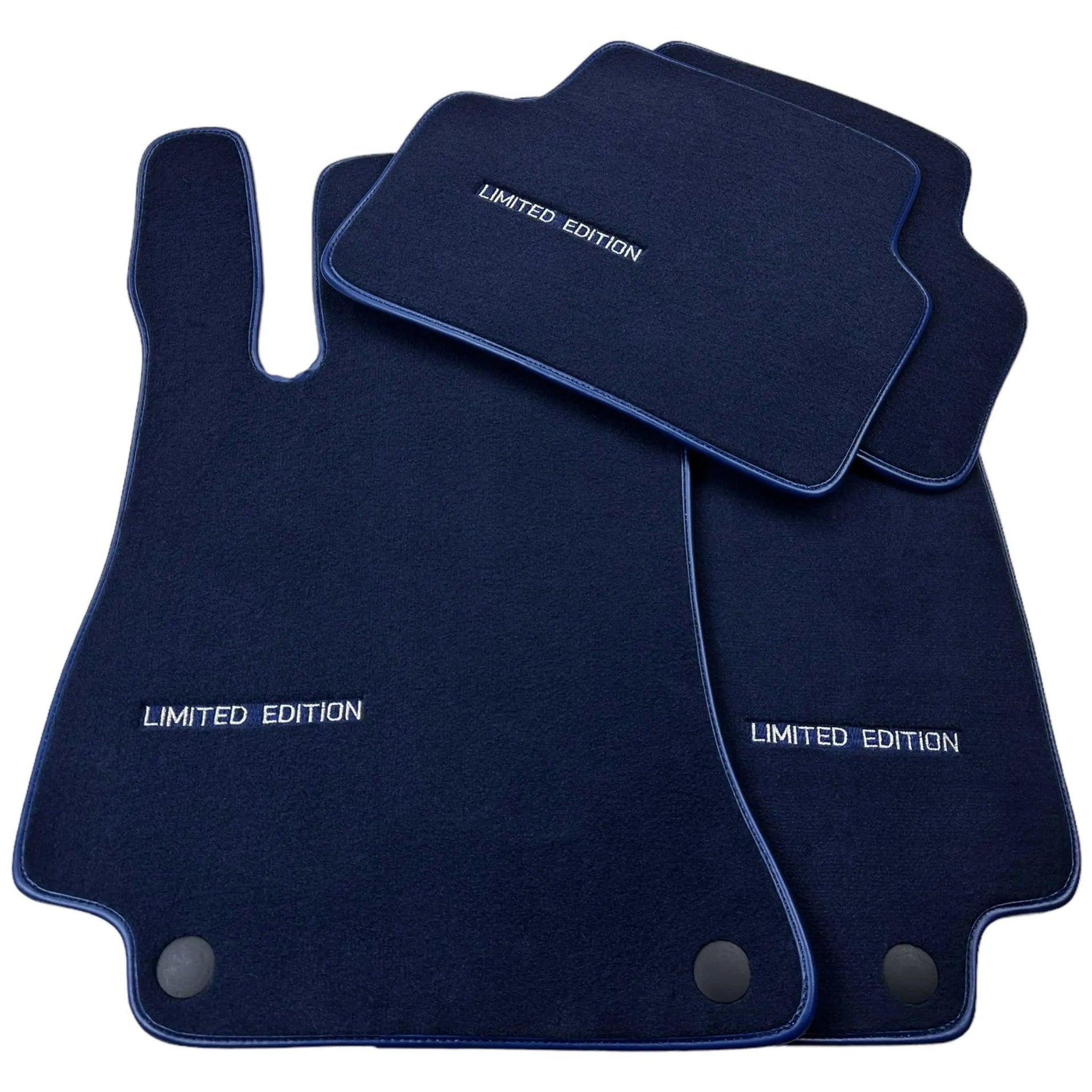 Dark Blue Floor Mats For Mercedes Benz GLE-Class C292 Coupe (2015-2020) | Limited Edition - AutoWin