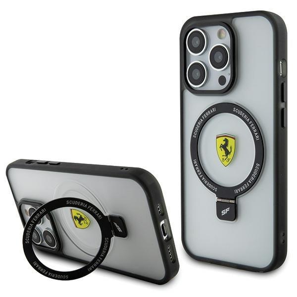 Ferrari Ring Stand 2023 Collection MagSafe Hardcase for iPhone 15 Pro Max 6.7" - AutoWin