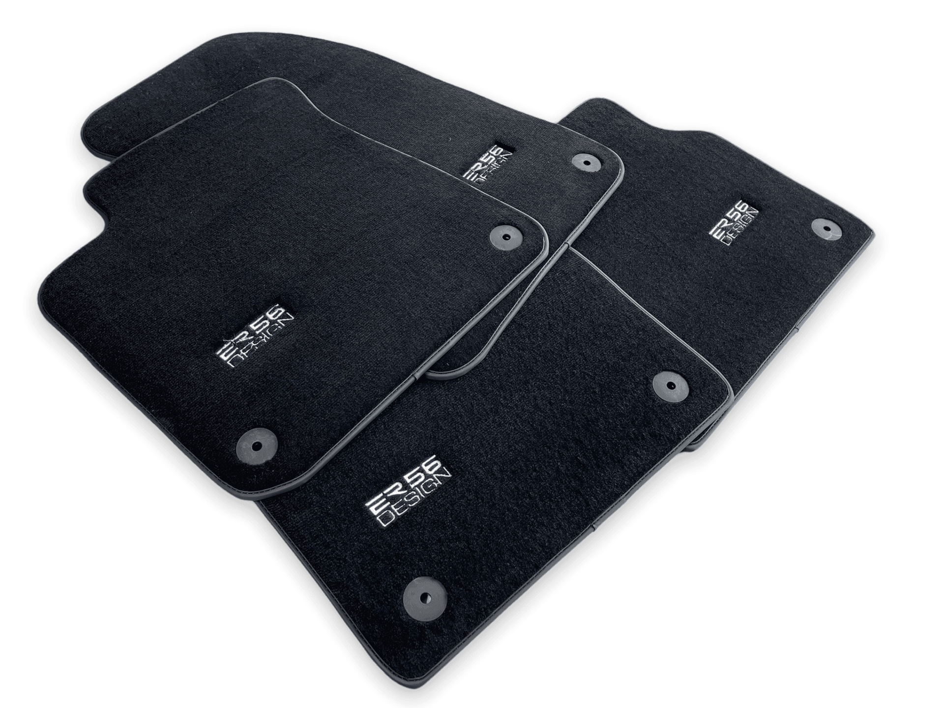 Floor Mats for Audi A4 - B9 Sedan (2019-2023) ER56 Design - AutoWin