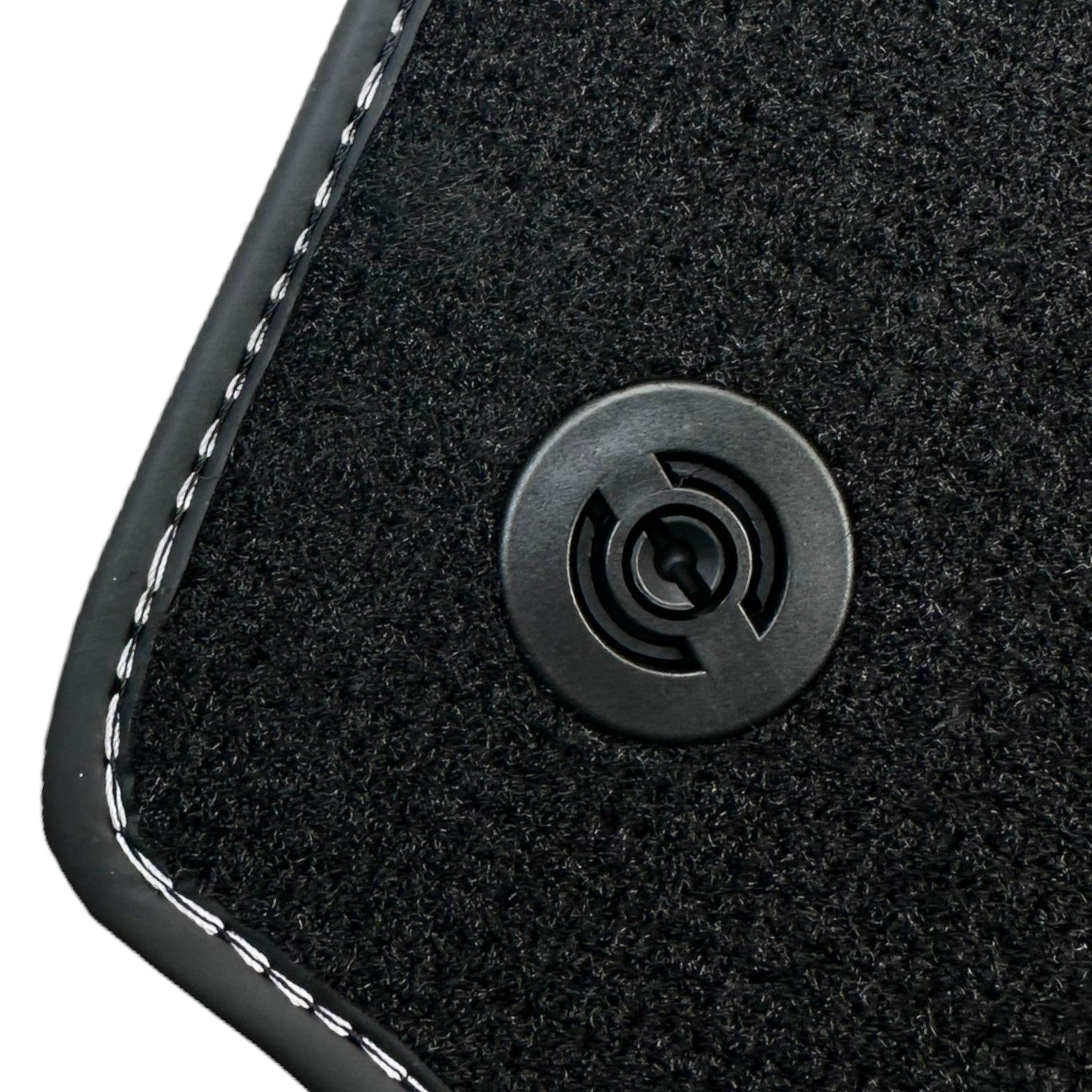 Floor Mats for Ferrari 458 Spider (2012-2015) with Bordeaux Nappa Leather - AutoWin