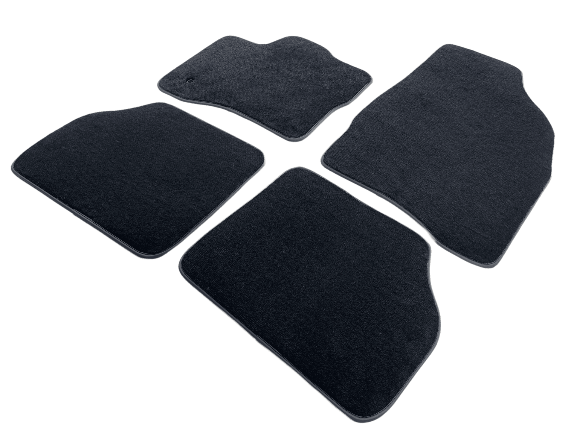 Floor Mats for Lincoln Town Car (1980-2011) Black Tailored Carpets - AutoWin