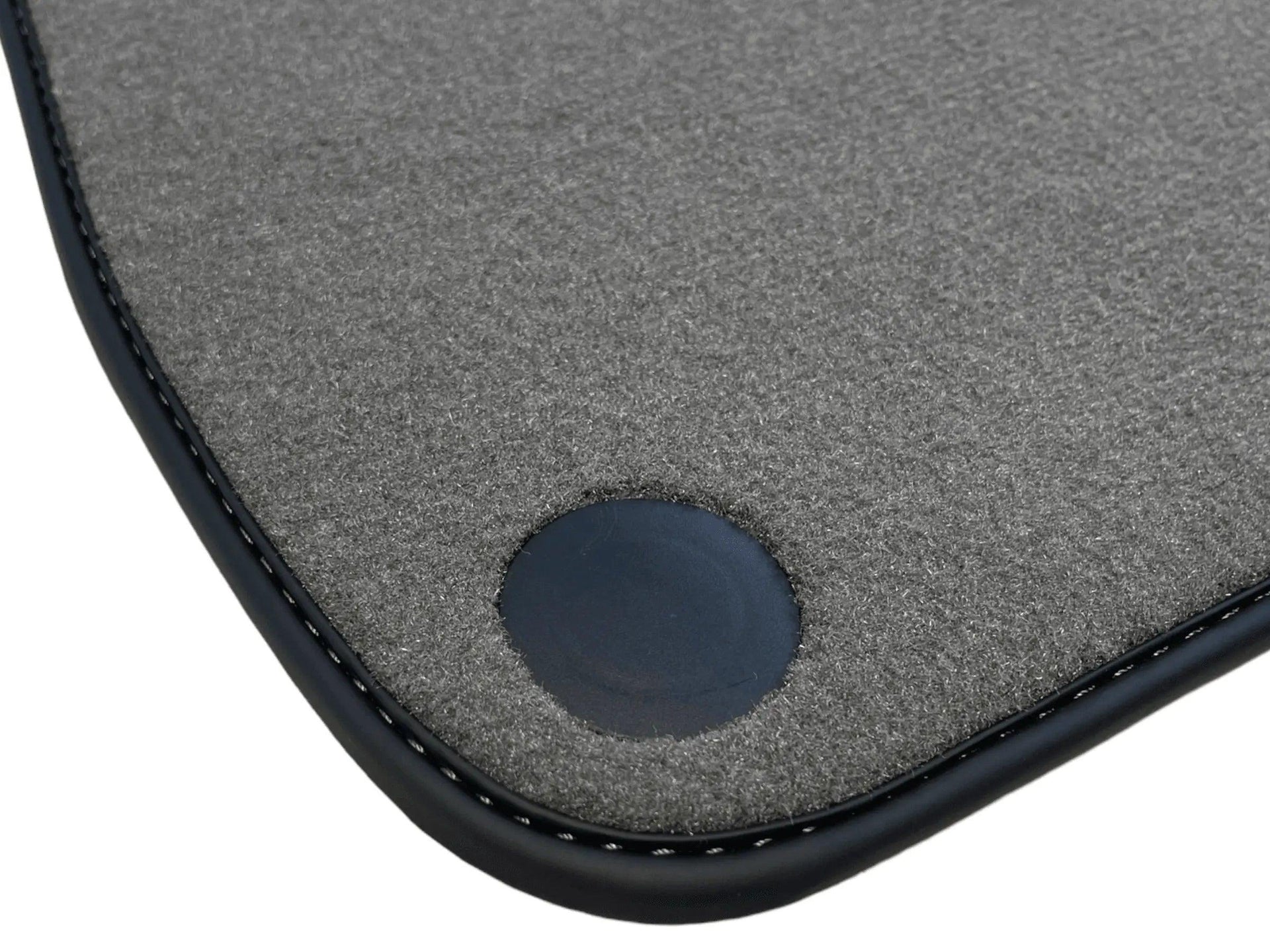 Gray Floor Mats For Mercedes-Benz R129 (1989-2001) Black Trim - AutoWin