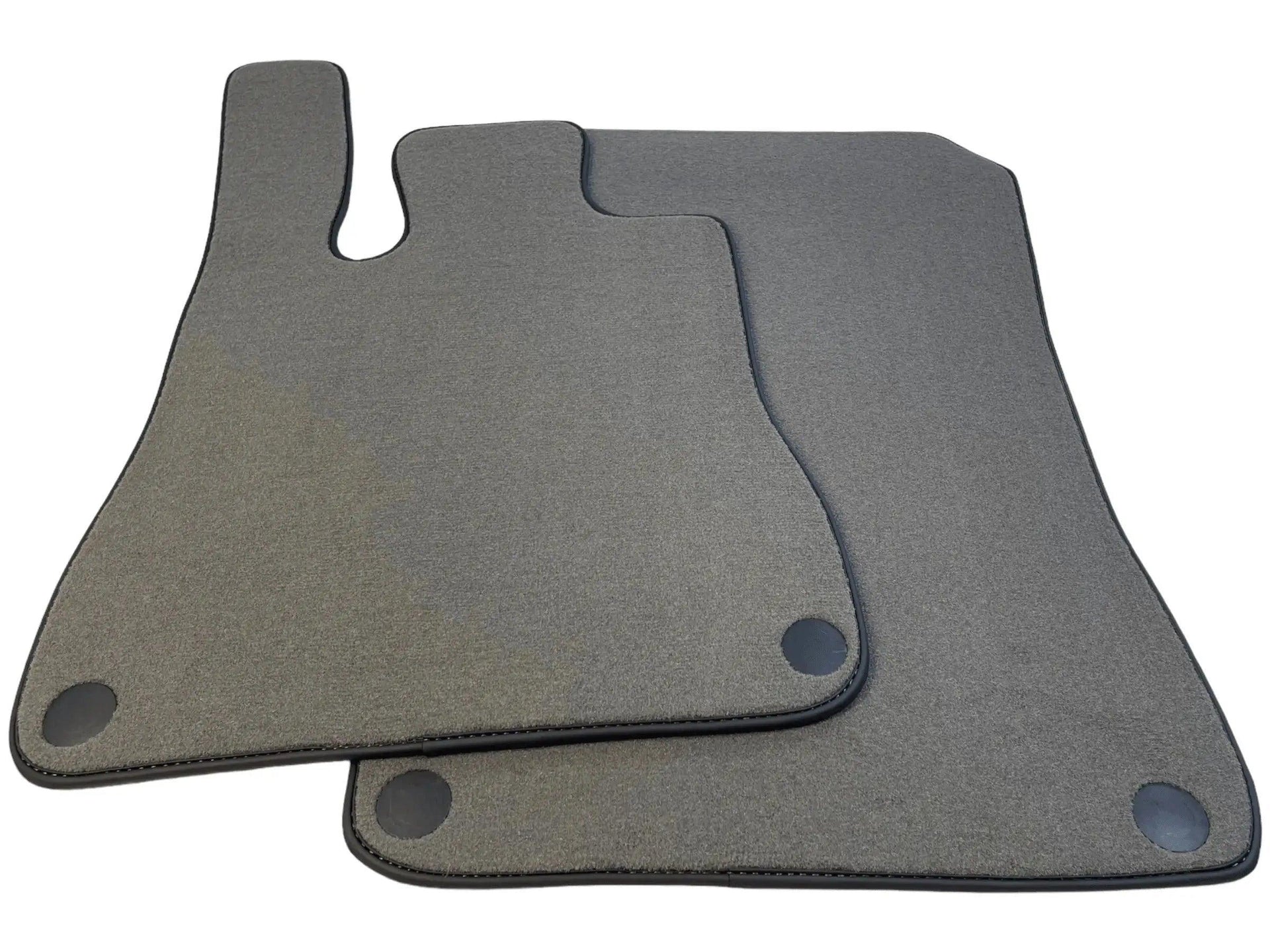 Gray Floor Mats For Mercedes-Benz R170 (1996-1998) Black Trim - AutoWin
