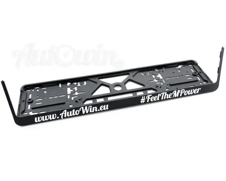 License Plate Frames With AutoWin Logo European Standart - AutoWin