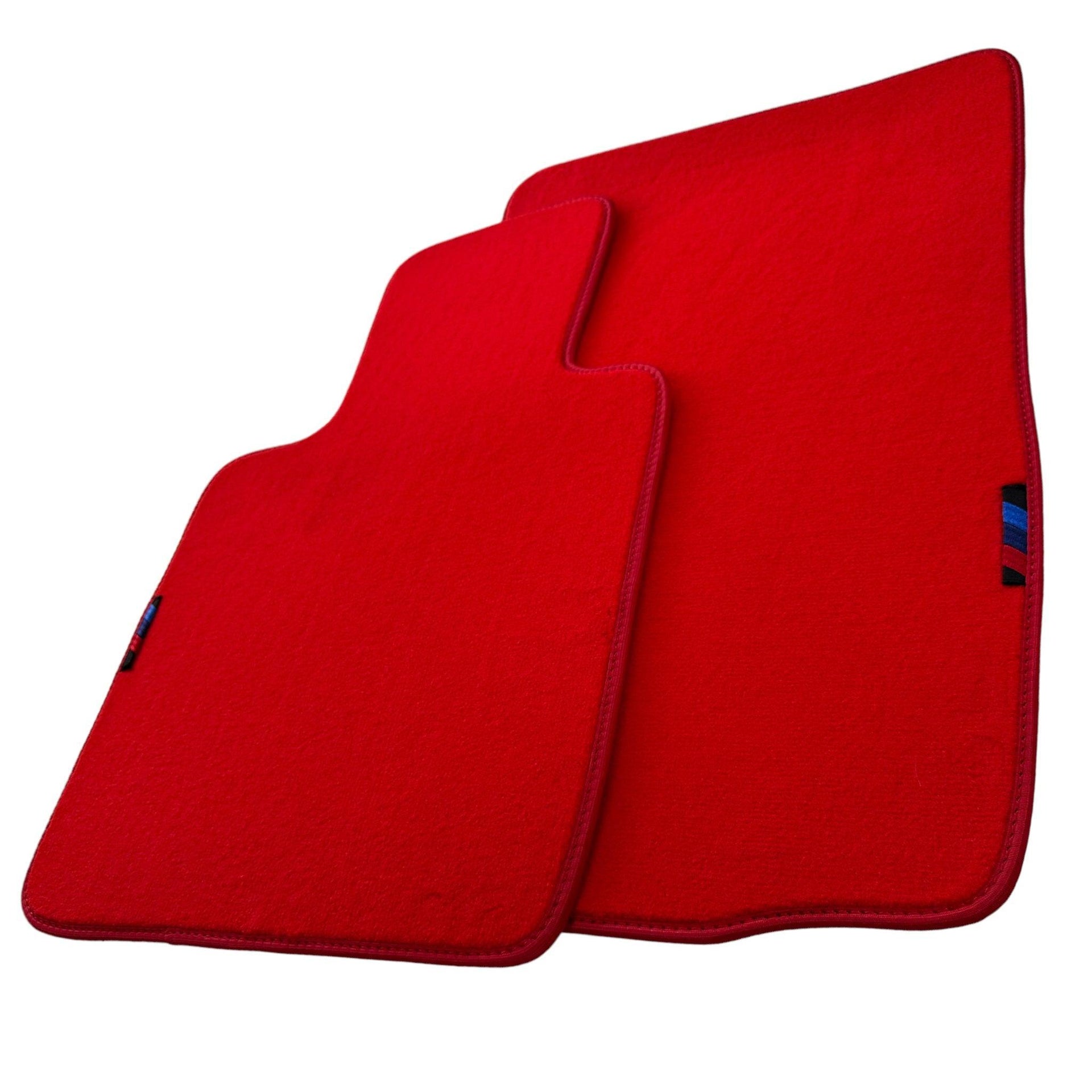Red Floor Mats For BMW Z4 Series G29 With M Package AutoWin Brand - AutoWin