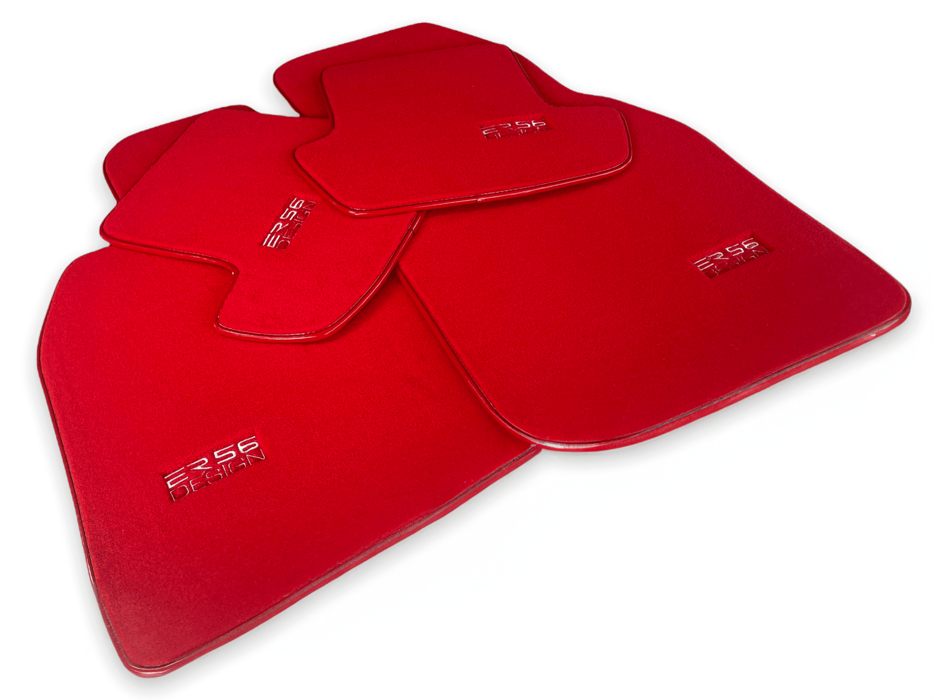 Red Floor Mats for Porsche 911 - 996 (1998-2004) - AutoWin