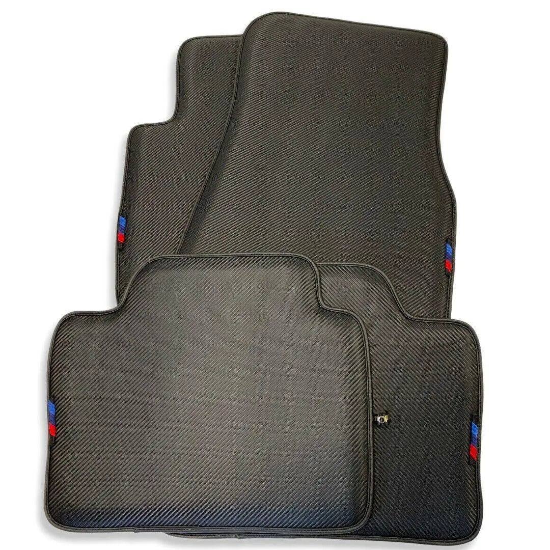Floor Mats For BMW 3 Series F34 GT Autowin Brand Carbon Fiber Leather - AutoWin
