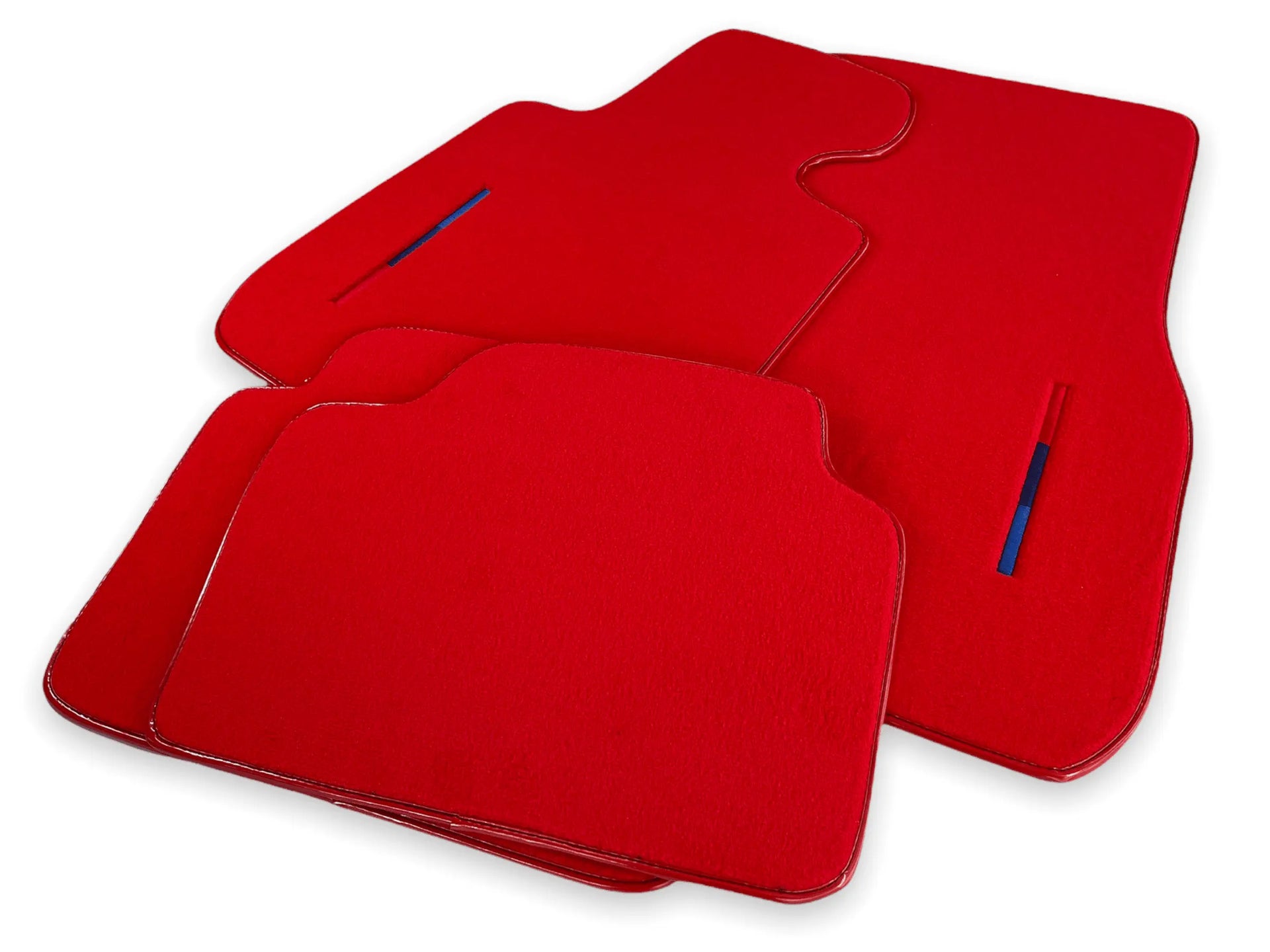 Red Floor Mats For BMW 3 Series F30 With M Package - AutoWin