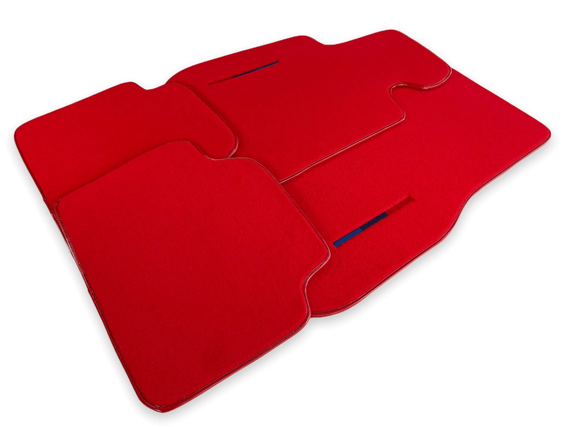 Red Floor Mats For BMW 3 Series F30 With M Package - AutoWin