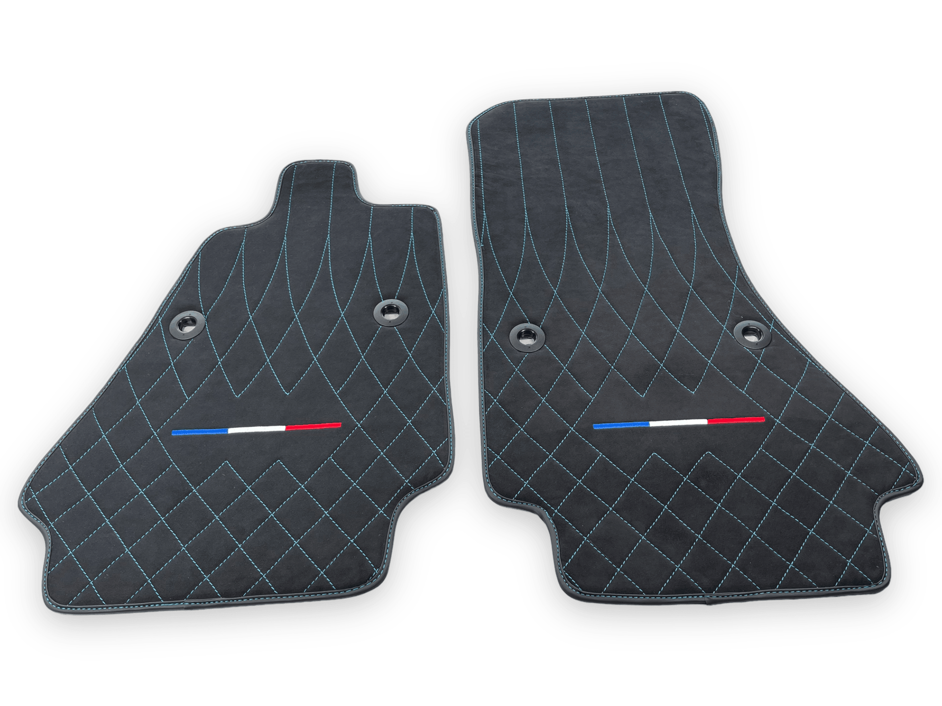 Alcantara Leather Floor Mats For Bugatti Chiron Limited Edition - AutoWin