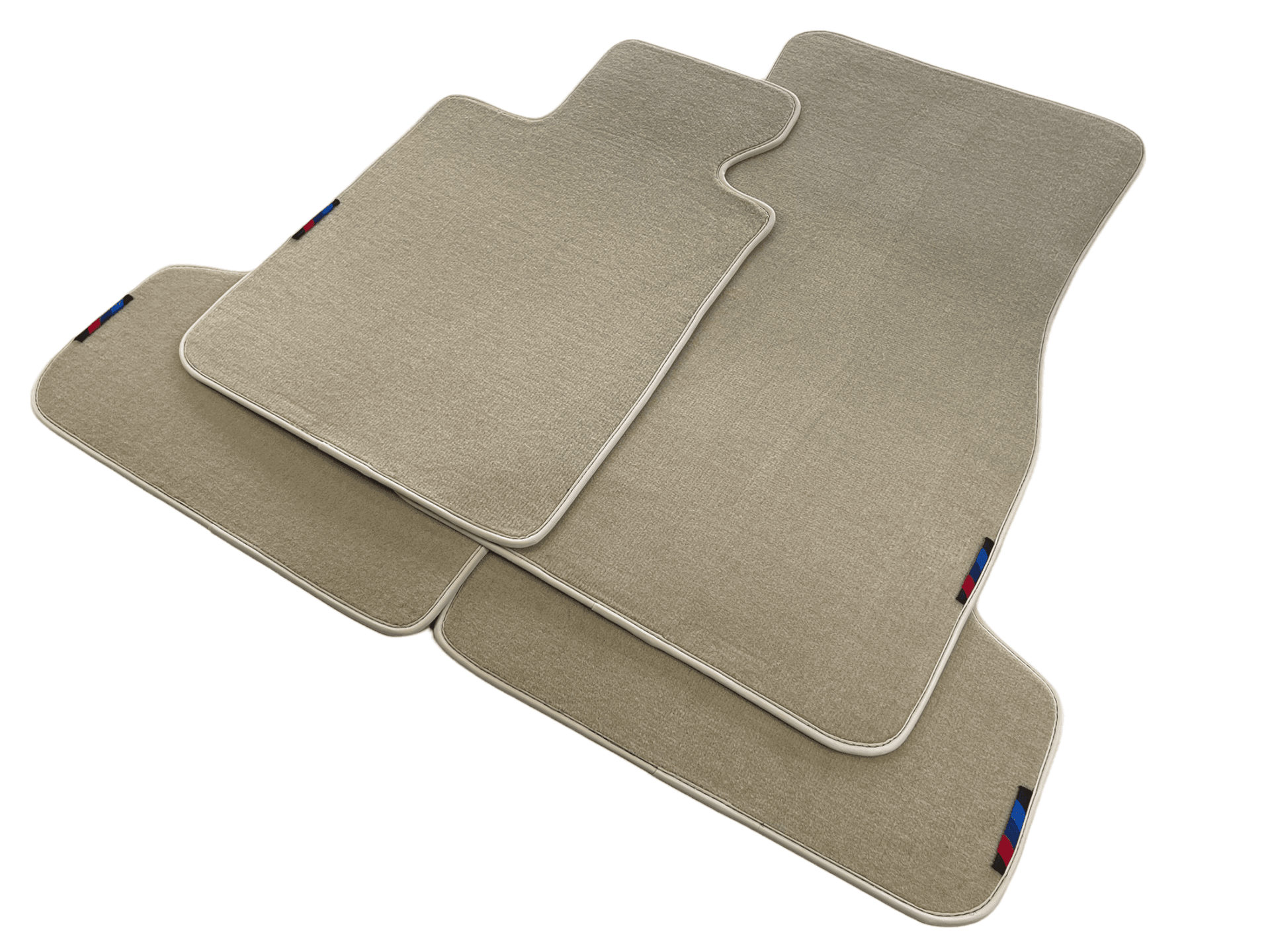 Beige Mats For BMW M5 E28 With M Package - AutoWin