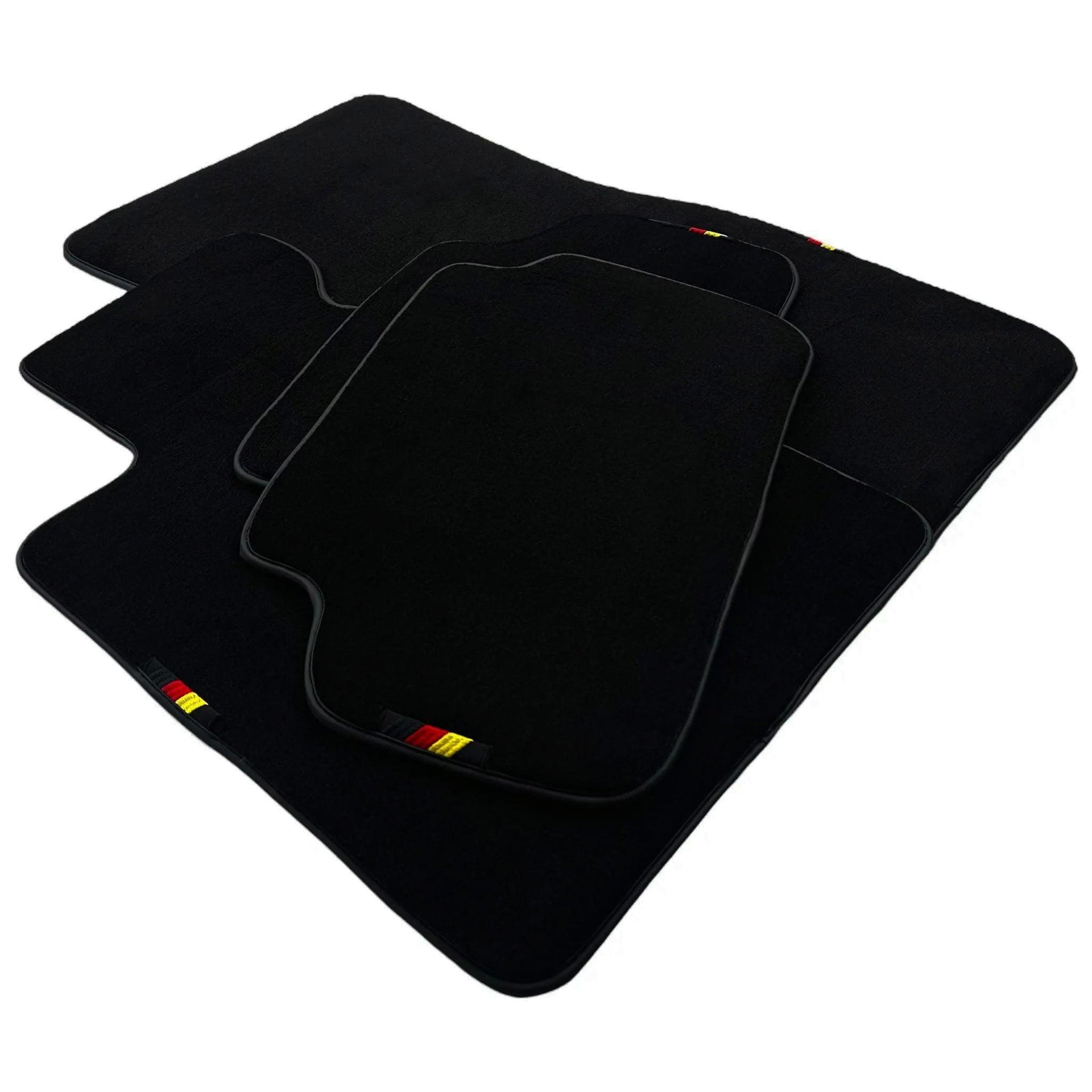 Black Floor Mats For BMW 3 Series E93 Germany Edition Brand - AutoWin