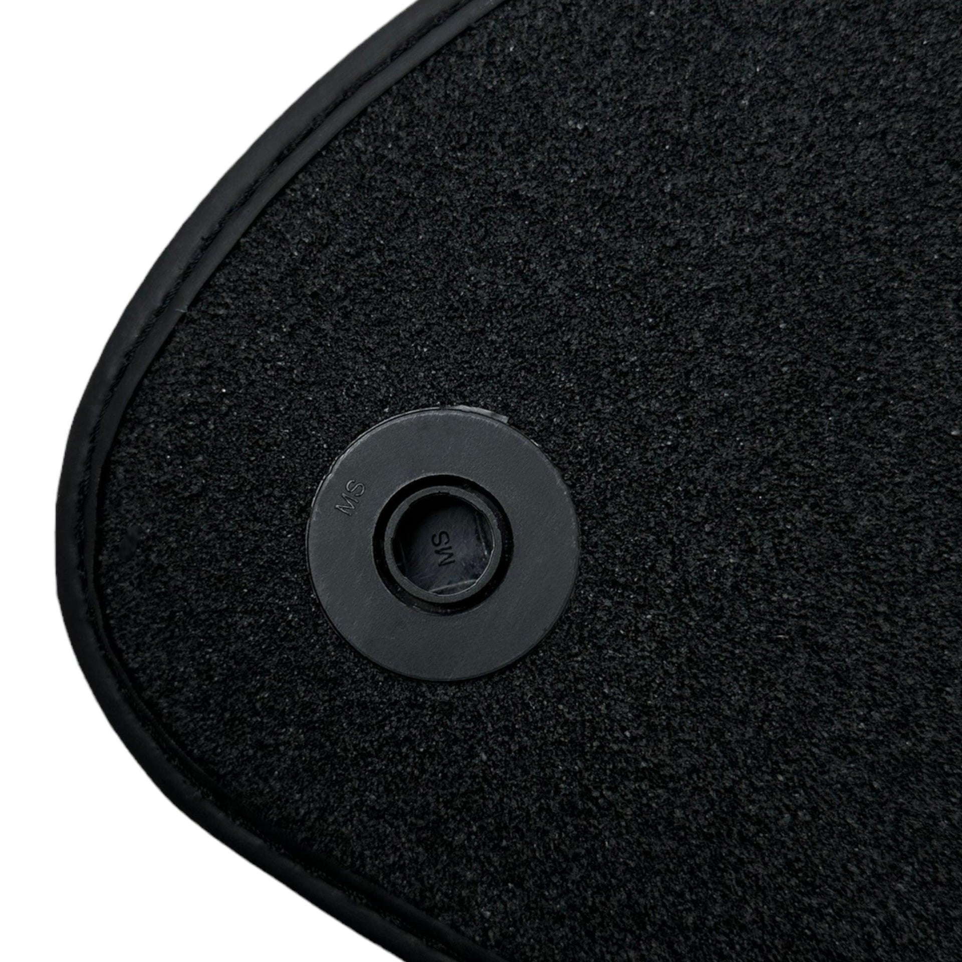 Black Luxury Floor Mats For Mercedes Benz GL-Class X166 (2012-2015) | ER56 Design - AutoWin