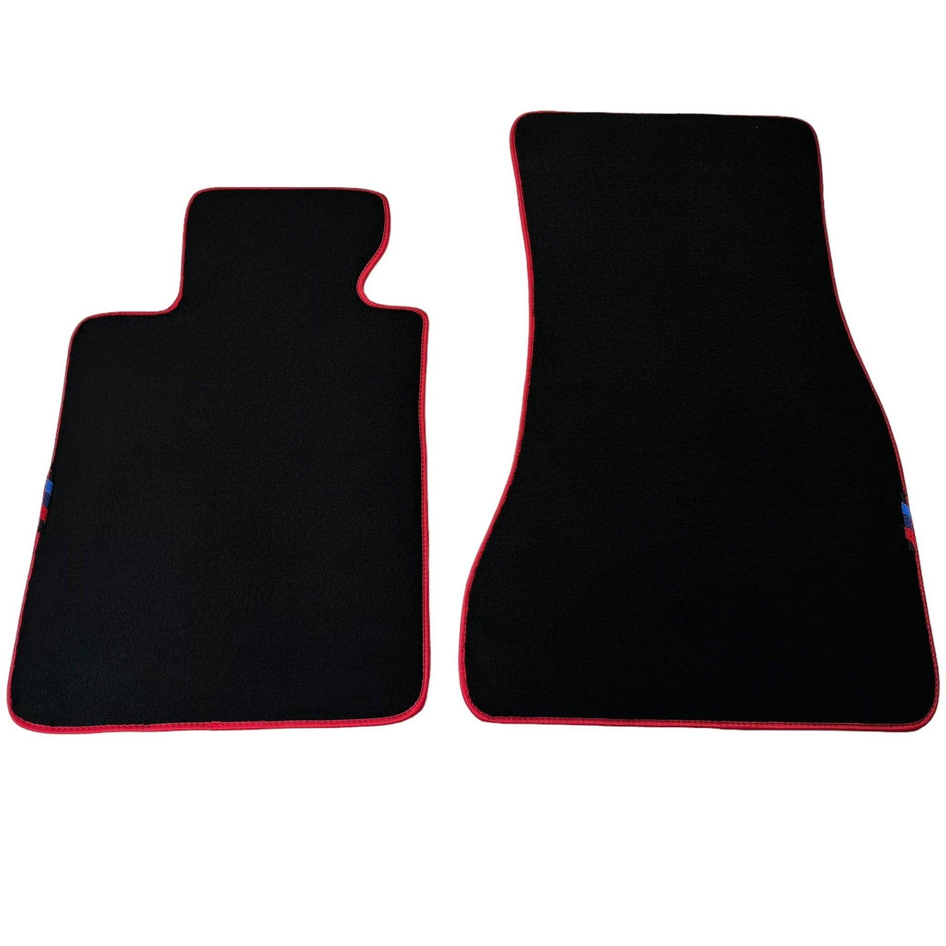 Black Mats For BMW 2 Series G42 2-door Coupe | Red Trim - AutoWin